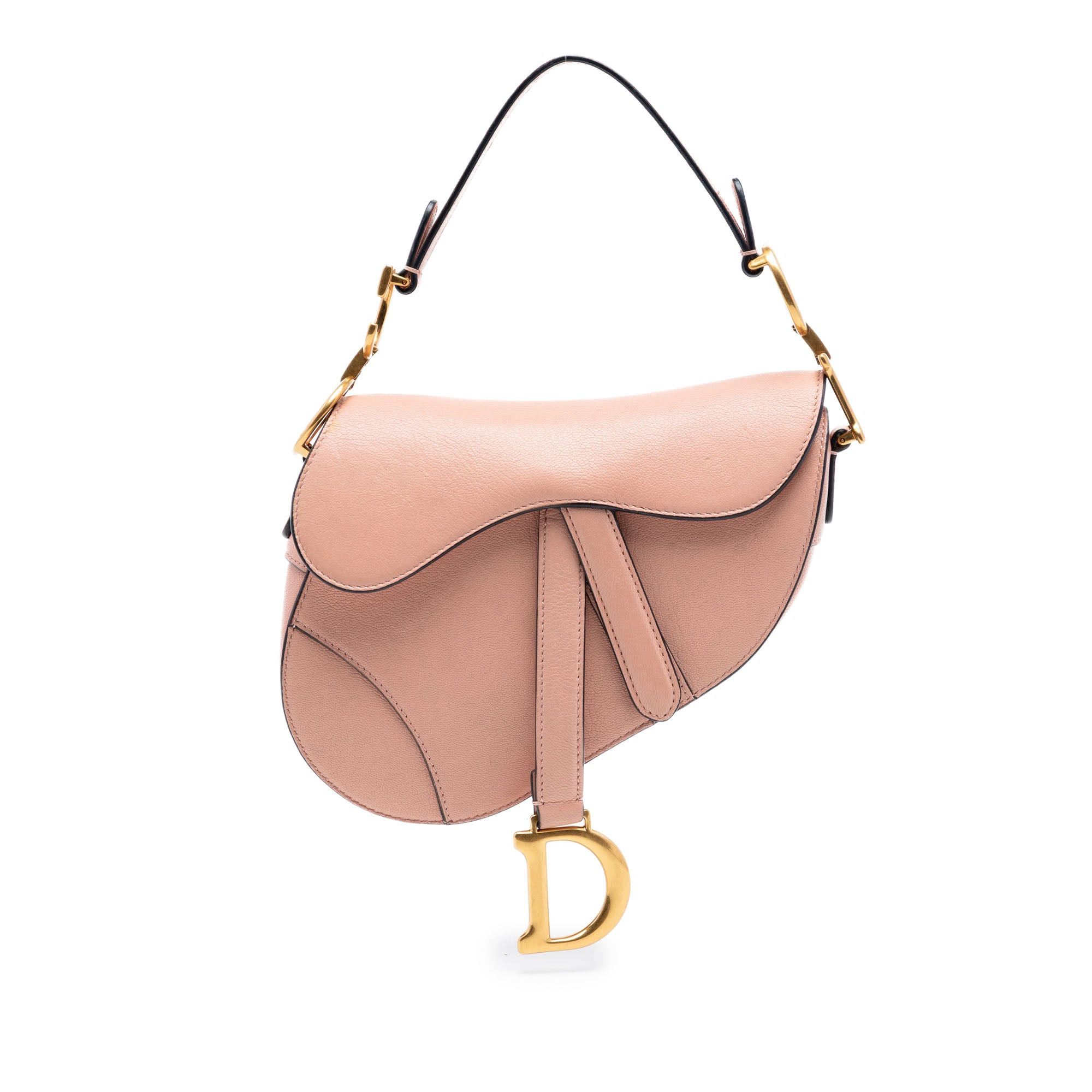 Dior Mini Goatskin Saddle Bag Size ONE SIZE - 1 Thumbnail