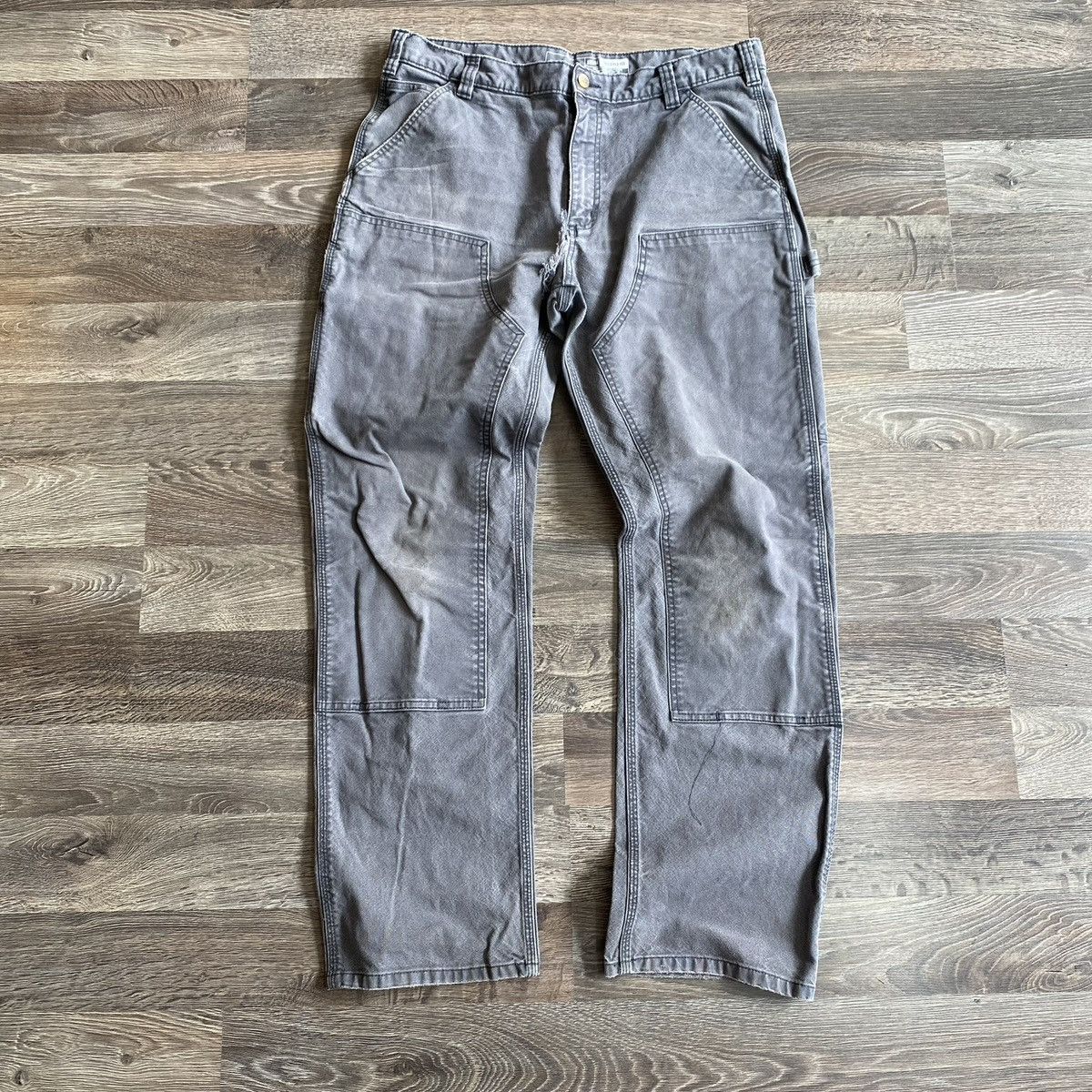 Vintage Carhartt Double Knee Workwear Pants | Grailed