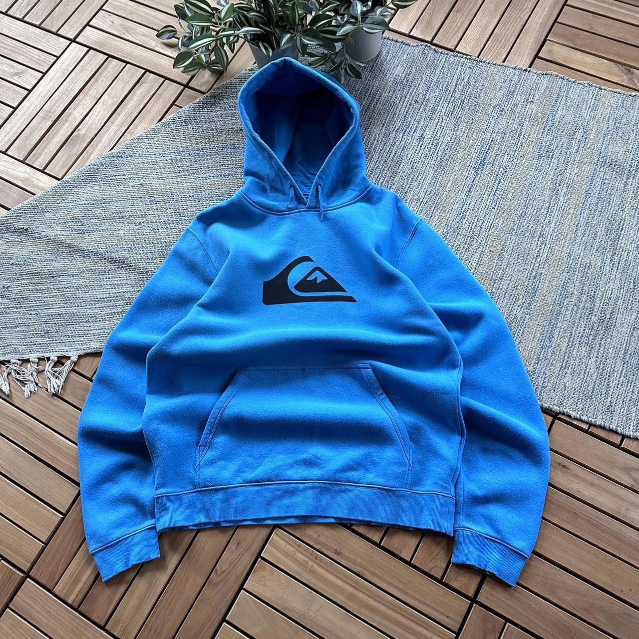 Quiksilver Vintage Y2K Quiksilver Surfwear Big Logo Boxy Hoodie Size US L / EU 52-54 / 3 - 1 Thumbnail
