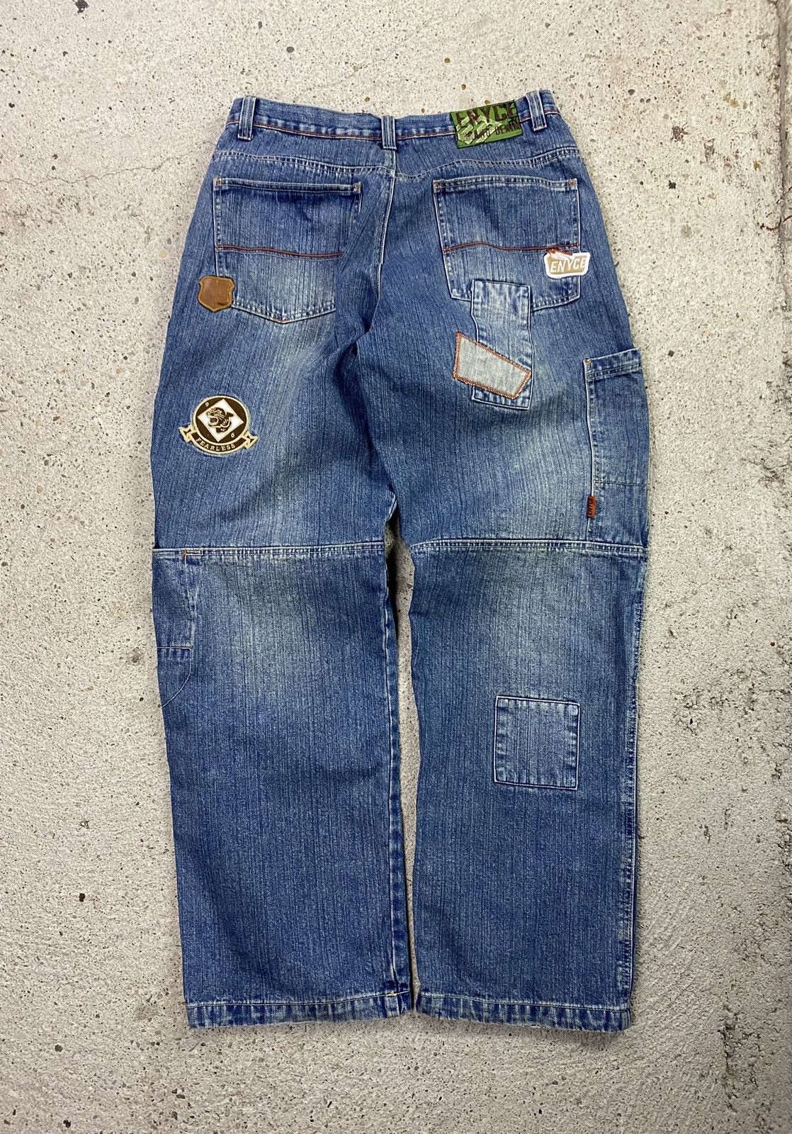 Enyce Enyce denim baggy jeans hip hop rap southpole jnco Size US 38 / EU 54 - 3 Thumbnail