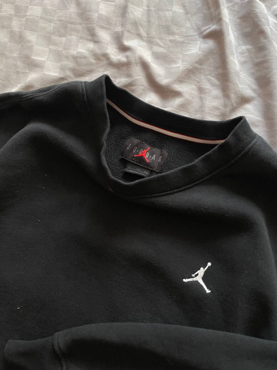 Jordan Brand Vintage Jordan Hoodie Sweatshirt Large Black XL rare Nike Size US XXL / EU 58 / 5 - 6 Thumbnail