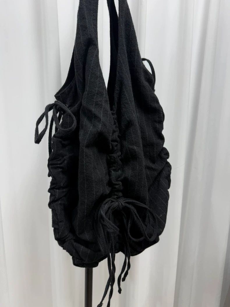 Yohji Yamamoto yohji yamamoto Smocked wool underarm bag 2502-Nextarrow Size ONE SIZE - 6 Thumbnail