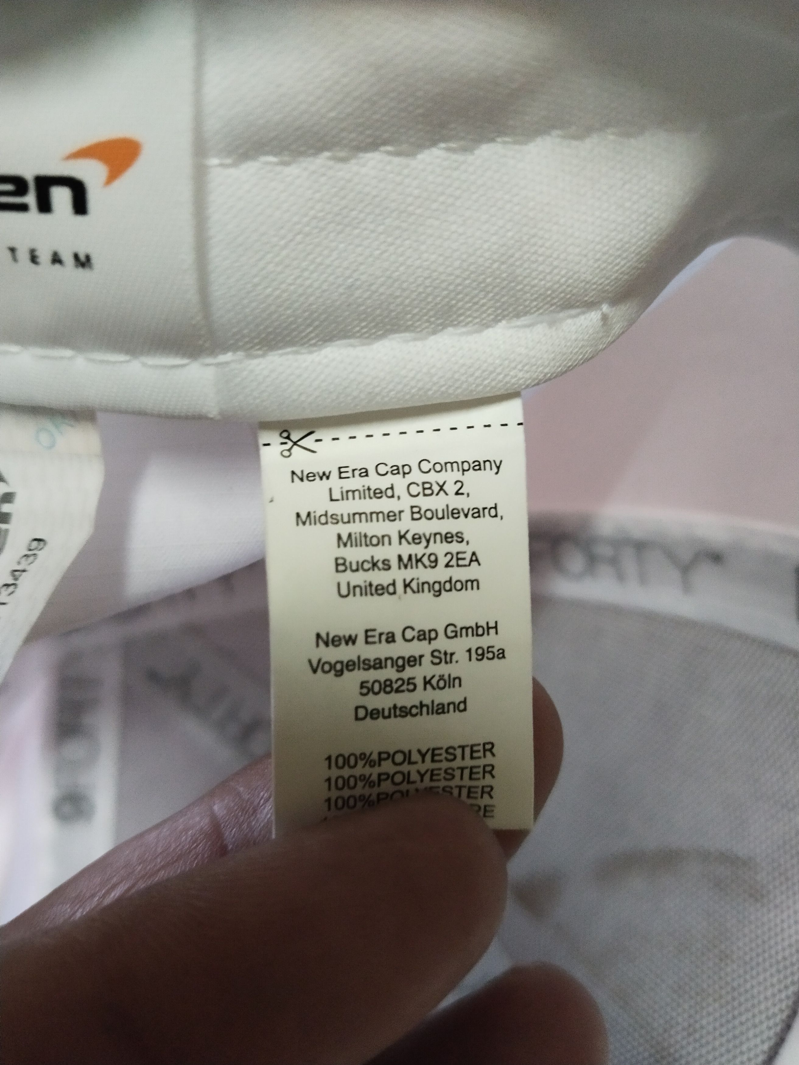 Formula 1 RARE NEW ERA MC LAREN FORMULA 1 Size ONE SIZE - 8 Thumbnail