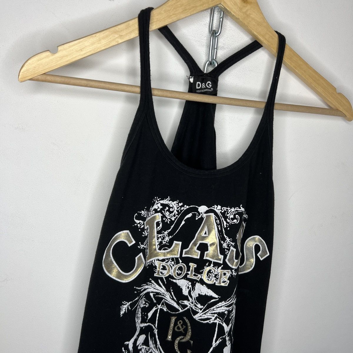 Dolce & Gabbana Dolce & Gabbana D&G huge summer logo tank top Size M / US 6-8 / IT 42-44 - 3 Thumbnail