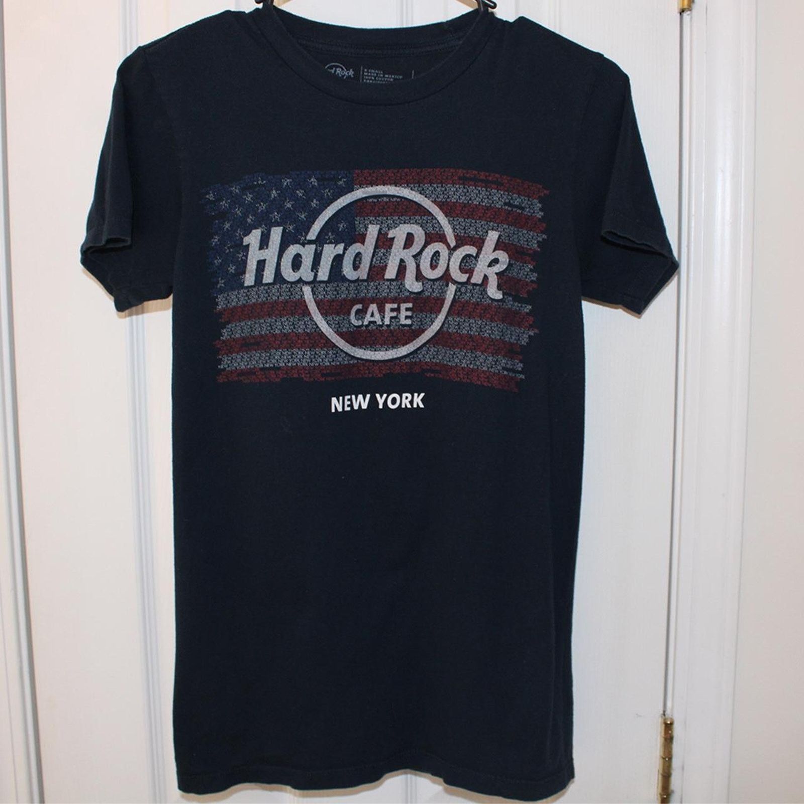 Hard Rock Cafe Y2K 2000's New York Hard Rock Cafe Navy Graphic Tee Size XS / US 0-2 / IT 36-38 - 4 Thumbnail