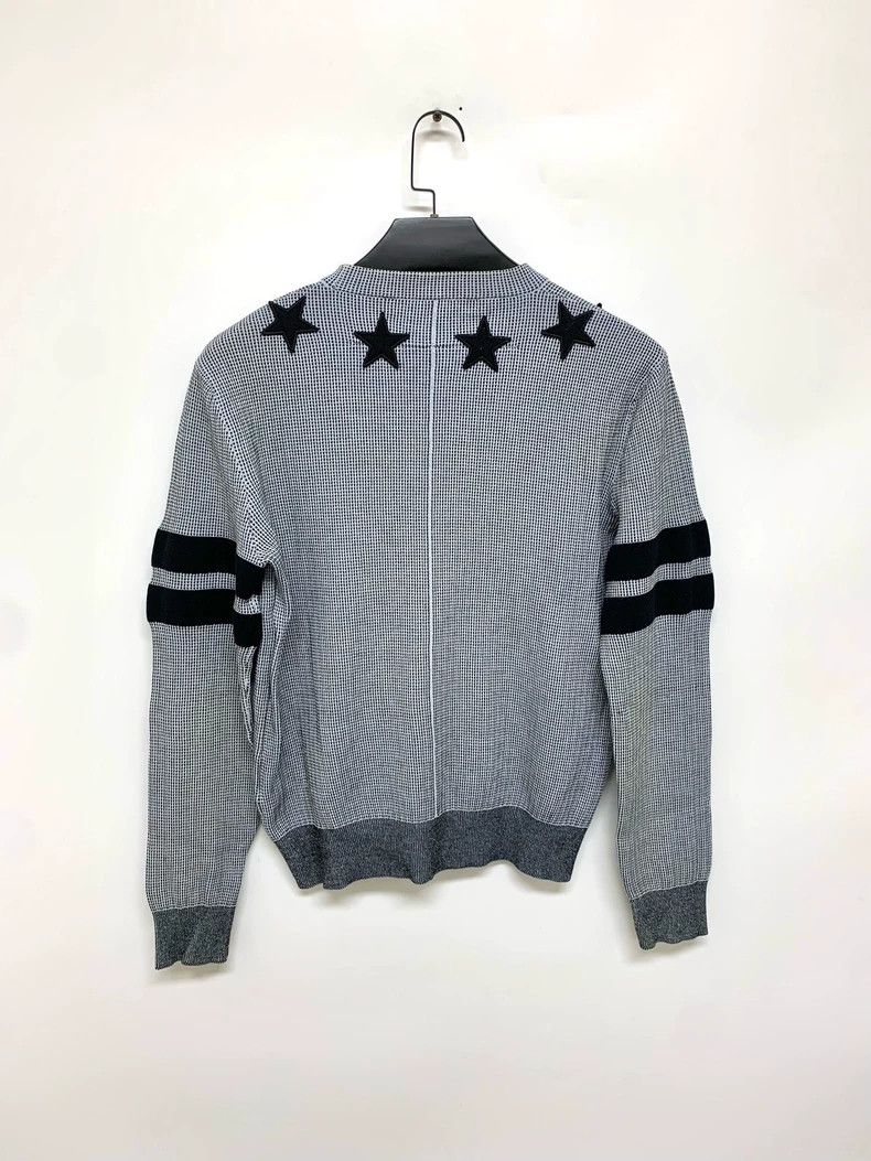 Givenchy Givenchy Gray Star Knit Sweater, Size S Size US S / EU 44-46 / 1 - 8 Thumbnail