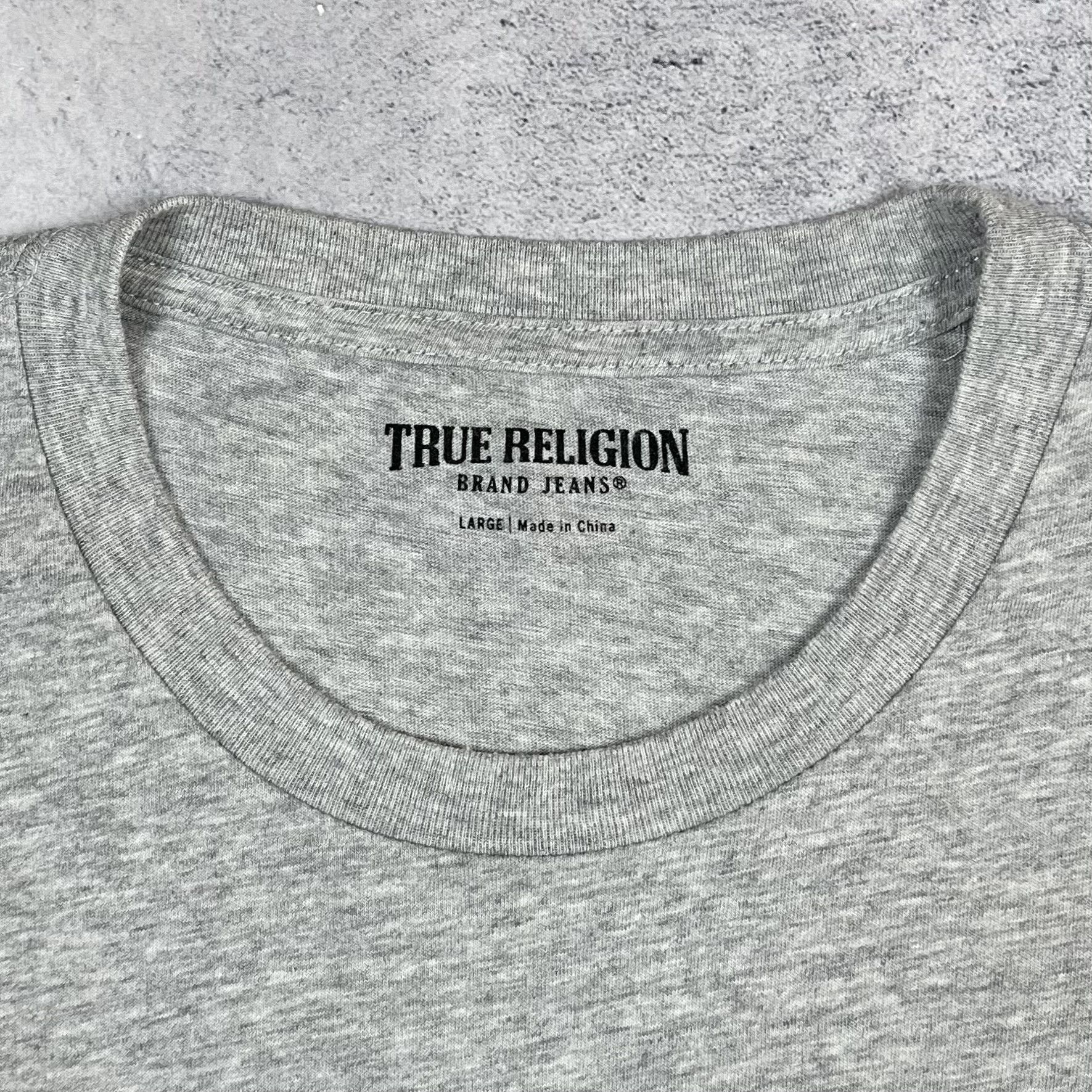 True Religion True Religion Y2K Heritage Big Logo T Shirt Size US L / EU 52-54 / 3 - 12 Thumbnail