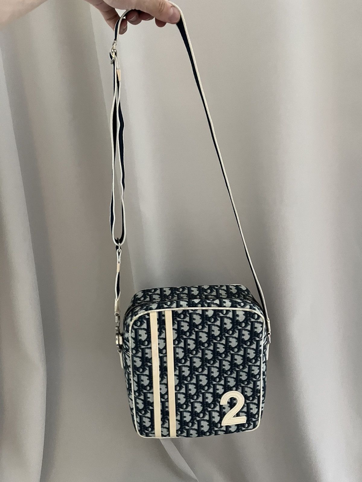 Dior Christian Dior Vintage Trotter Shoulder Bag Size ONE SIZE - 8 Thumbnail