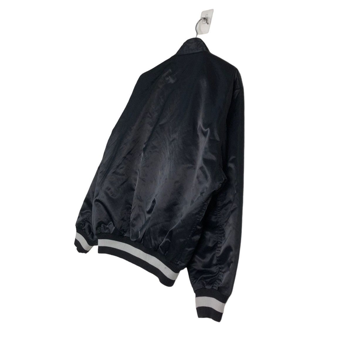 Japanese Brand 🔥Vintage Satin Bomber Jacket Rawlings Spell Out Big Logo Size US L / EU 52-54 / 3 - 10 Thumbnail
