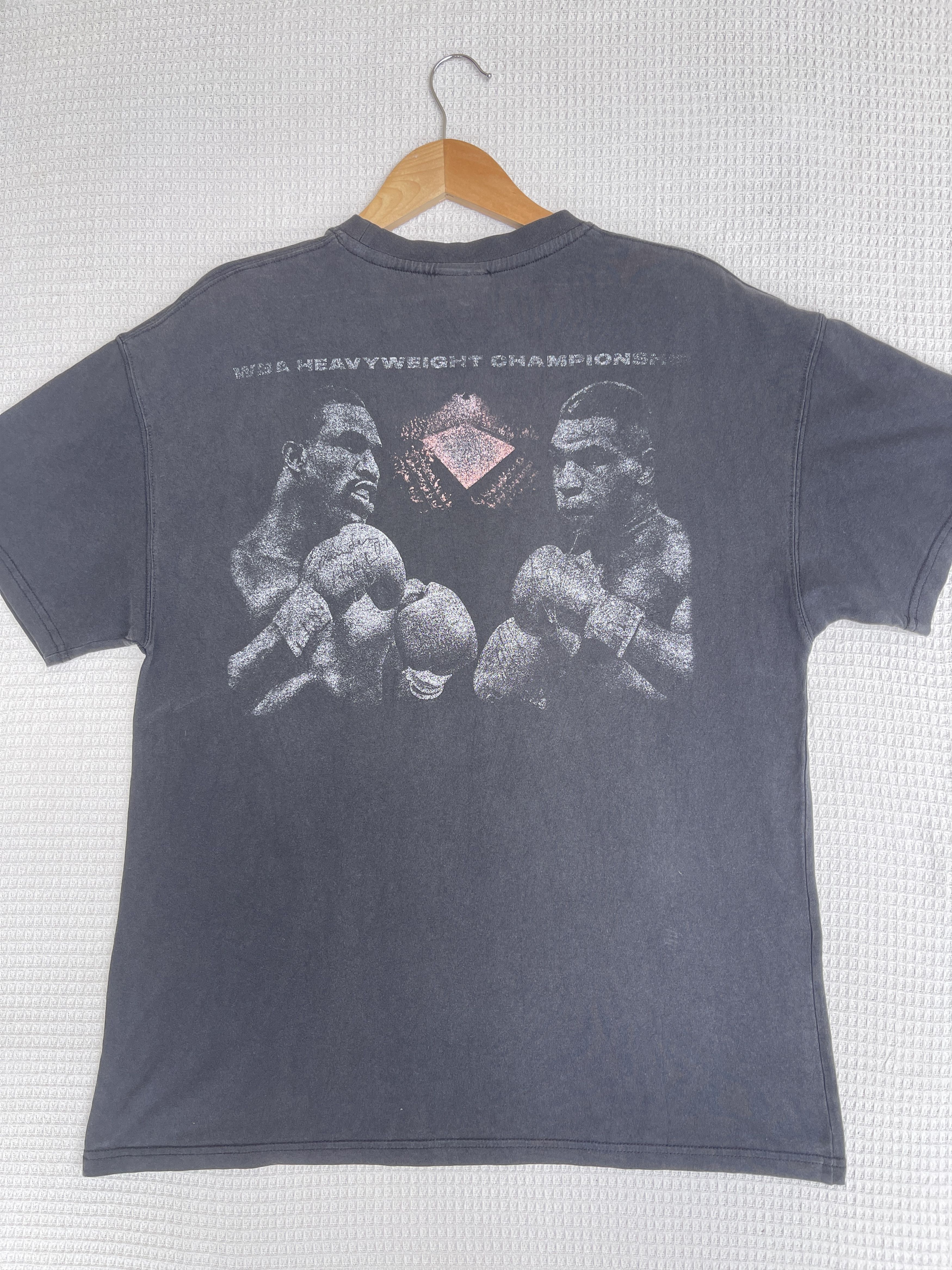 Rap Tees LastDrop🔥Vtg Tyson x Holyfield Finally Champion Rap Tees Tee Size US M / EU 48-50 / 2 - 12 Thumbnail