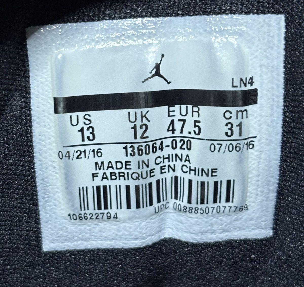 Jordan Brand Jordan 3 Retro Cyber Monday Size 13 Size US 13 / EU 46 - 7 Thumbnail
