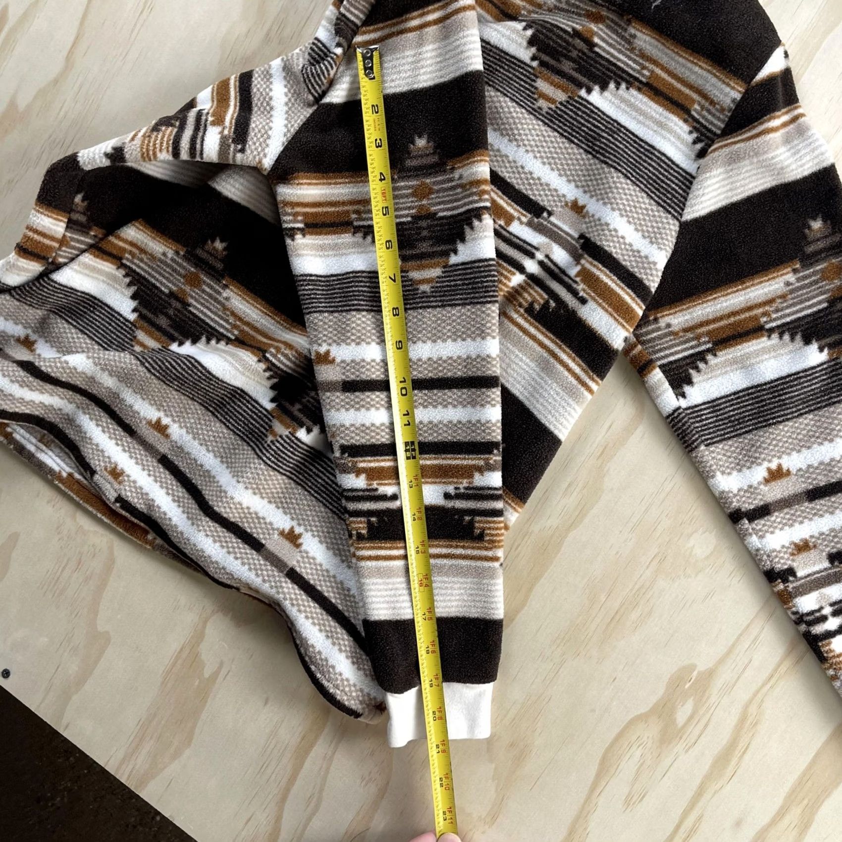 Blair Blair Sweater Womens Large Multicolor Aztec Fleece Mock Neck Pullover Size L / US 10 / IT 46 - 5 Thumbnail