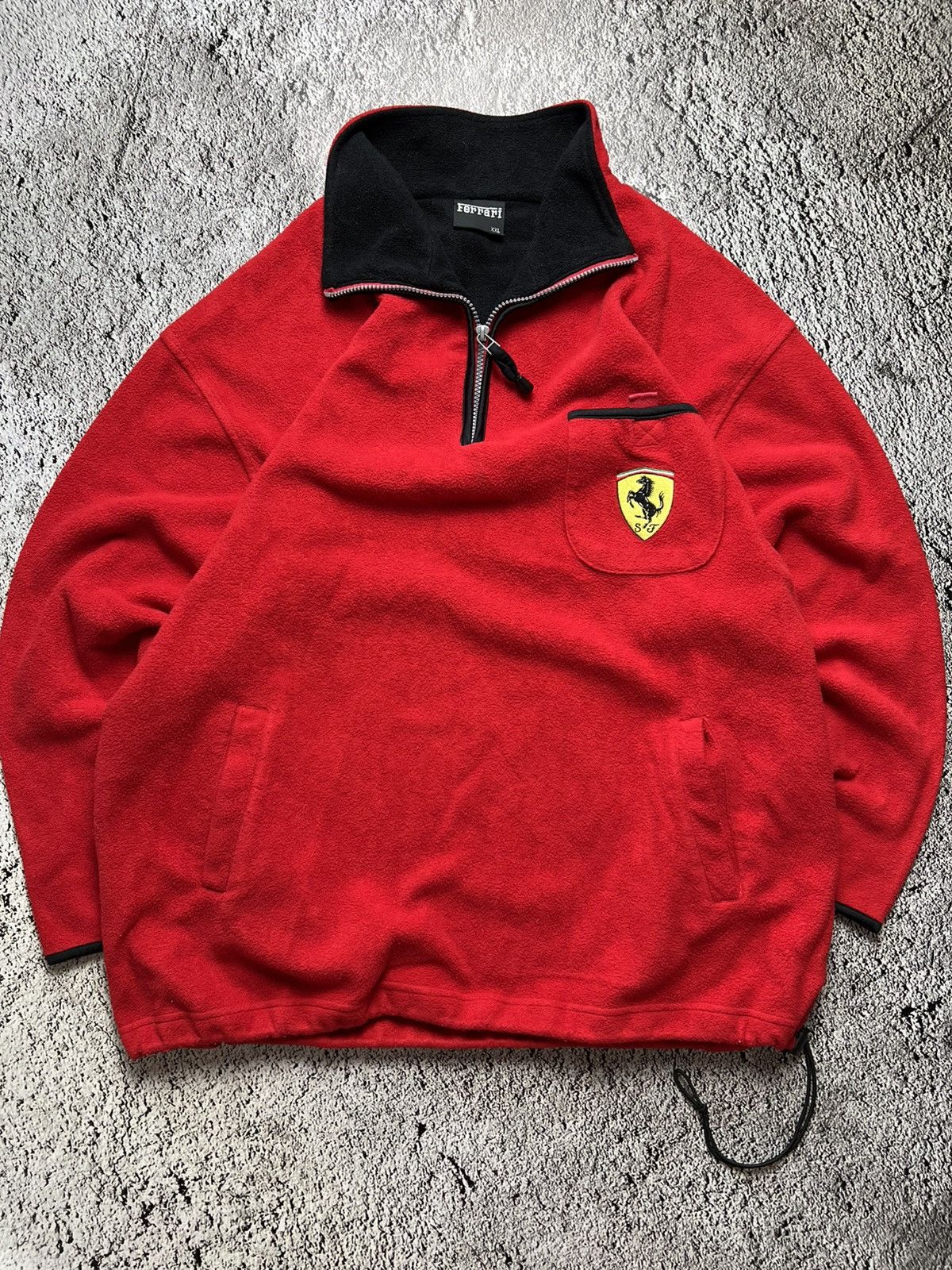 Ferrari 1999 Ferrari official licensed vintage fleece halfzip jacket Size US XXL / EU 58 / 5 - 1 Thumbnail