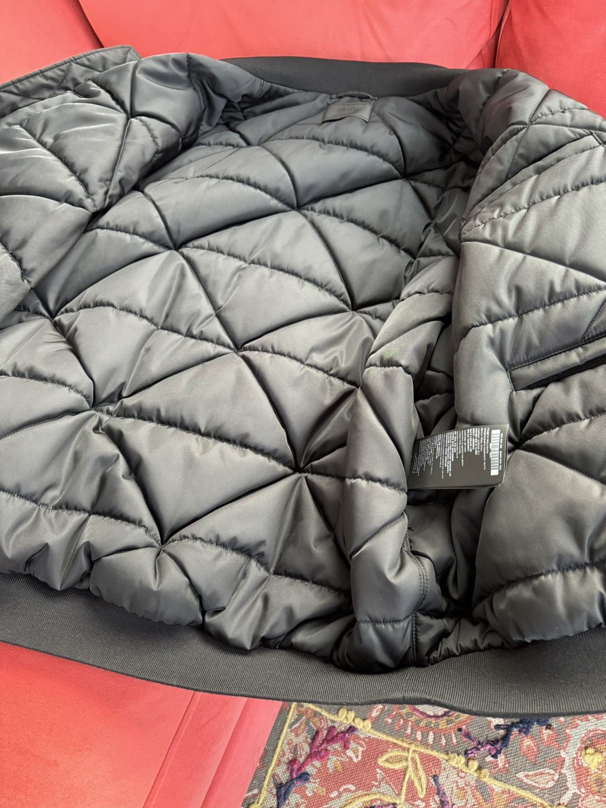 Prada Prada Re-Nylon oversized bomber jacket, size M Size US M / EU 48-50 / 2 - 7 Thumbnail