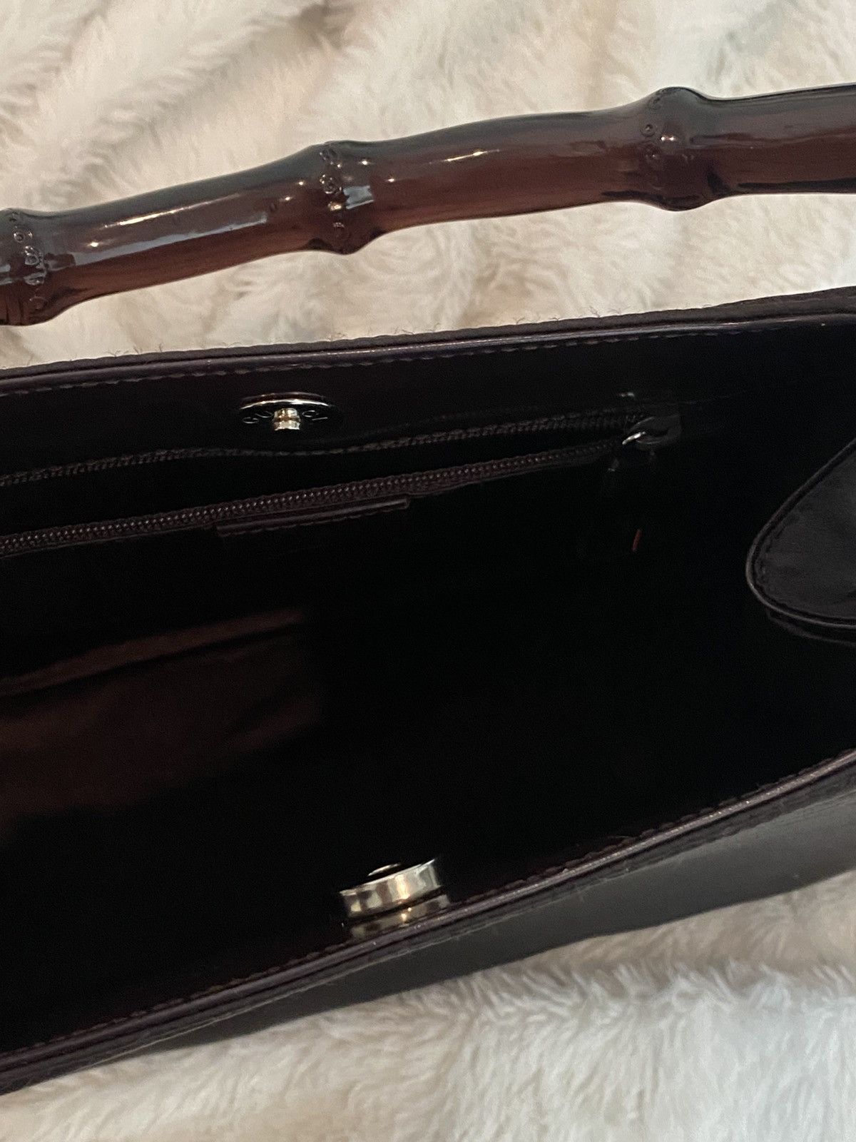 Gucci Gucci Brown Bamboo Tote Size ONE SIZE - 5 Thumbnail