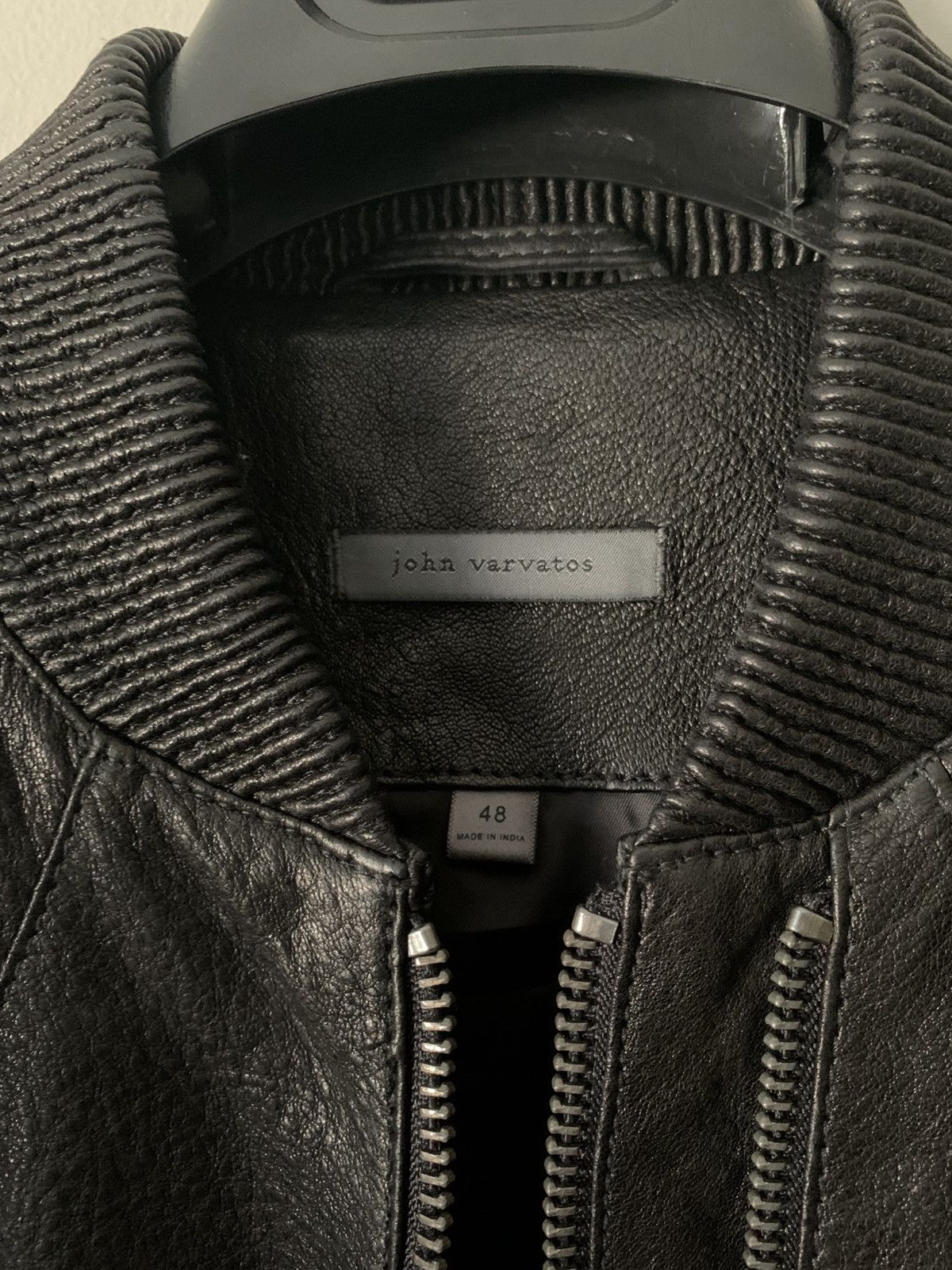 John Varvatos John Varvatos Leather Bomber jacket Size US M / EU 48-50 / 2 - 4 Thumbnail