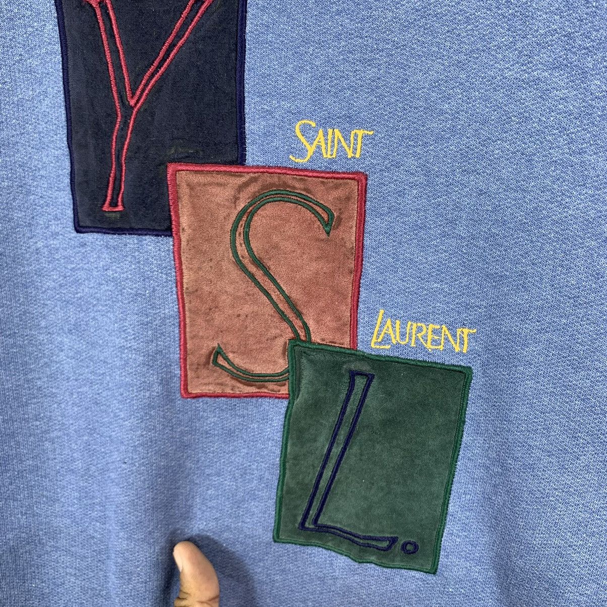 Yves Saint Laurent VINTAGE YSL YVES SAINT LAURENT CREWNECK Size US M / EU 48-50 / 2 - 10 Thumbnail