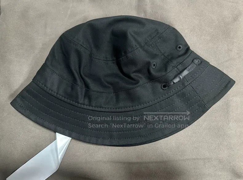 Boris Bidjan Saberi Boris Bidjan Saberi Black embroidered logo fisherman's hat Size ONE SIZE - 1 Thumbnail