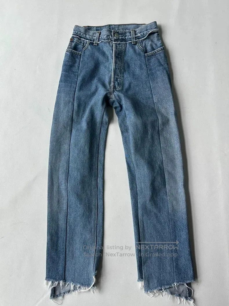 Vetements Vetements x Levi's Patchwork Denim Pants. Size US 26 / EU 42 - 1 Thumbnail
