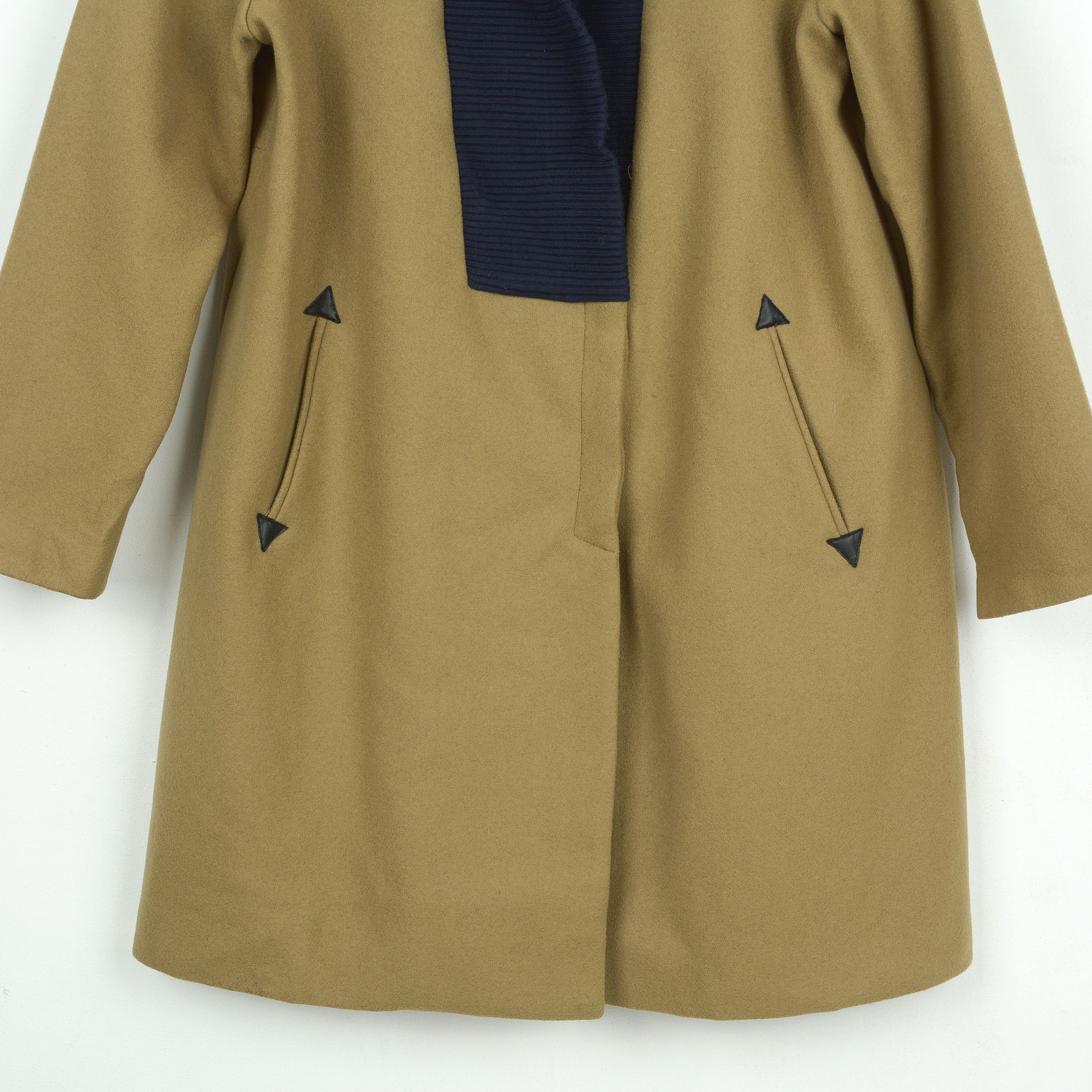 Other LA REDOUTE Les Prairies De Paris L Wool Coat Overcoat Size L / US 10 / IT 46 - 5 Thumbnail