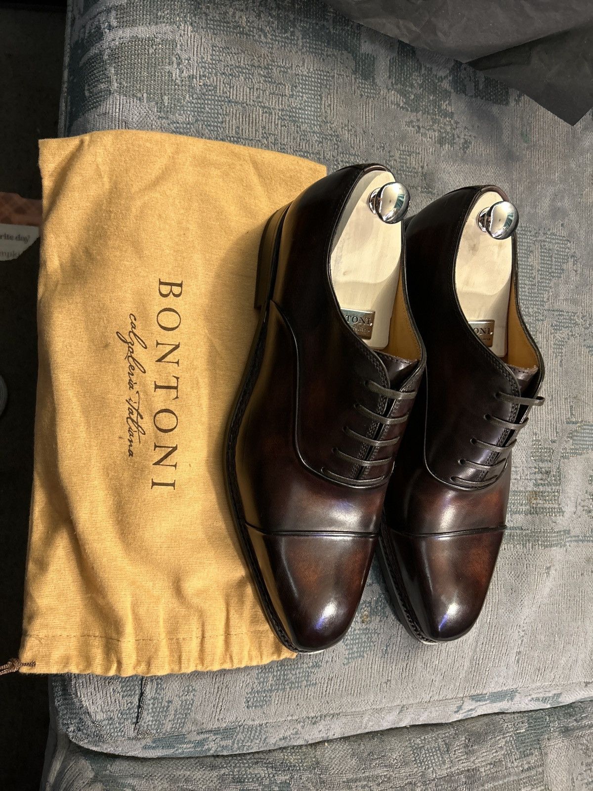 Bontoni Bontoni Mens Dress shoes Size US 11 / EU 44 - 4 Thumbnail