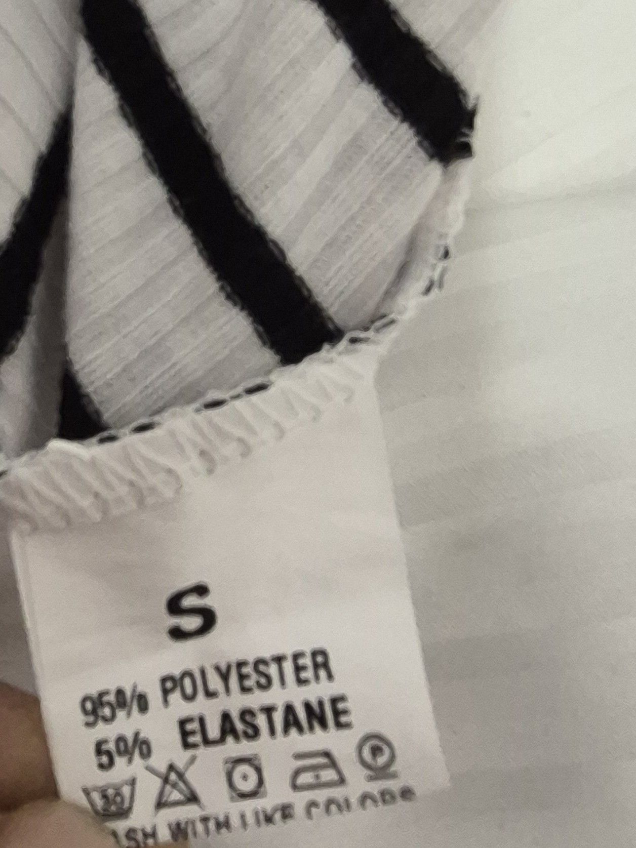 Other Striped Cross Sleeveless Bodysuit - Black & White Size Small Size S / US 4 / IT 40 - 8 Thumbnail