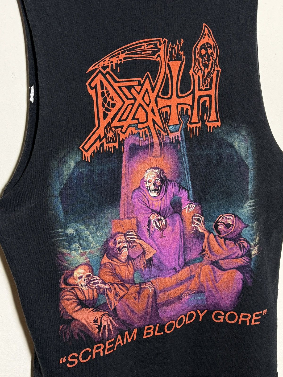 Band Tees Death “Scream Bloody Gore” Tank Top (2009) Size US M / EU 48-50 / 2 - 3 Thumbnail