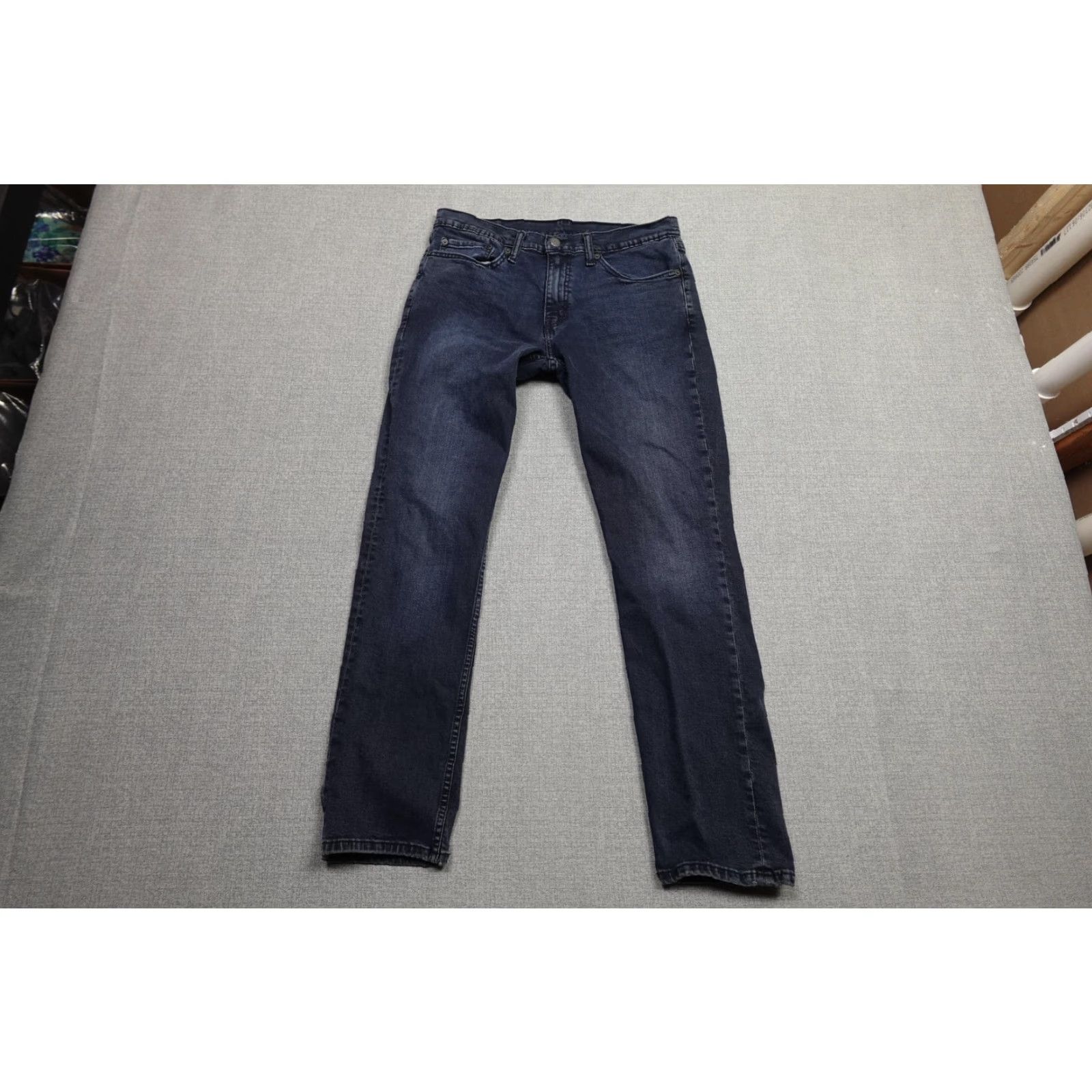 Levi's Levi's 511 Jeans Mens 34x32 Blue Slim Fit Stretch Tapered Zip Fly Denim 99% Cotton 1% Elastane Regular Inseam 32 Egypt Made Size US 34 / EU 50 - 3 Thumbnail