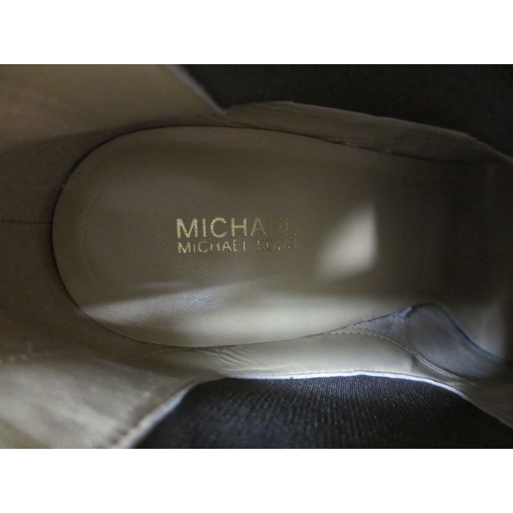 Michael Kors MICHAEL KORS GREEN SUEDE ANKLE BOOTS 10 MEDIUM Size US 10 / IT 40 - 6 Thumbnail