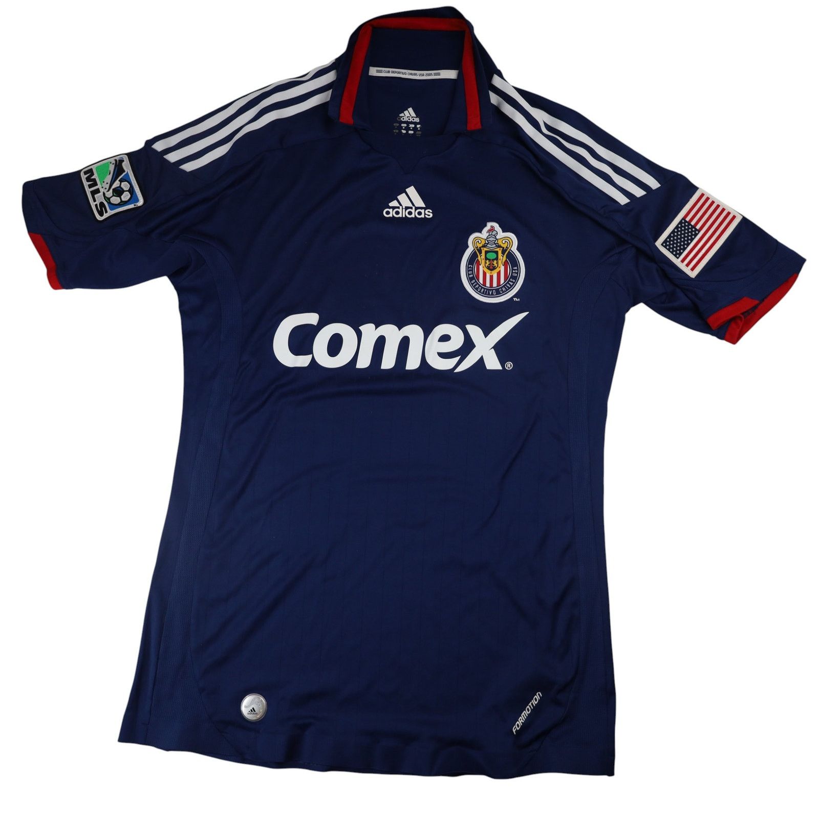 Adidas 2009 Adidas Club Deportivo Chivas USA Soccer Jersey Size US M / EU 48-50 / 2 - 1 Thumbnail