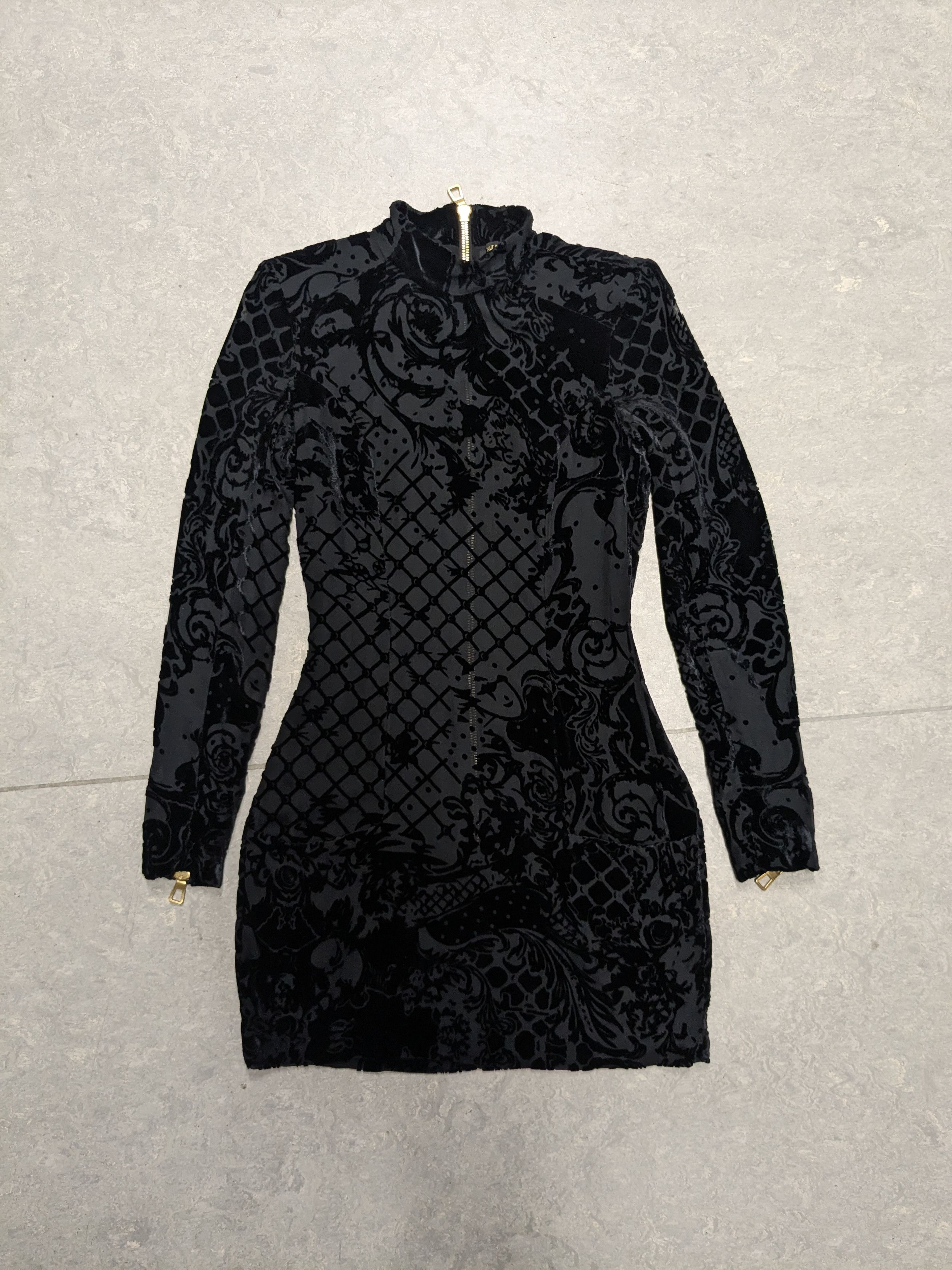 Balmain Balmain x H&m gothic dress Size S / US 4 / IT 40 - 1 Thumbnail