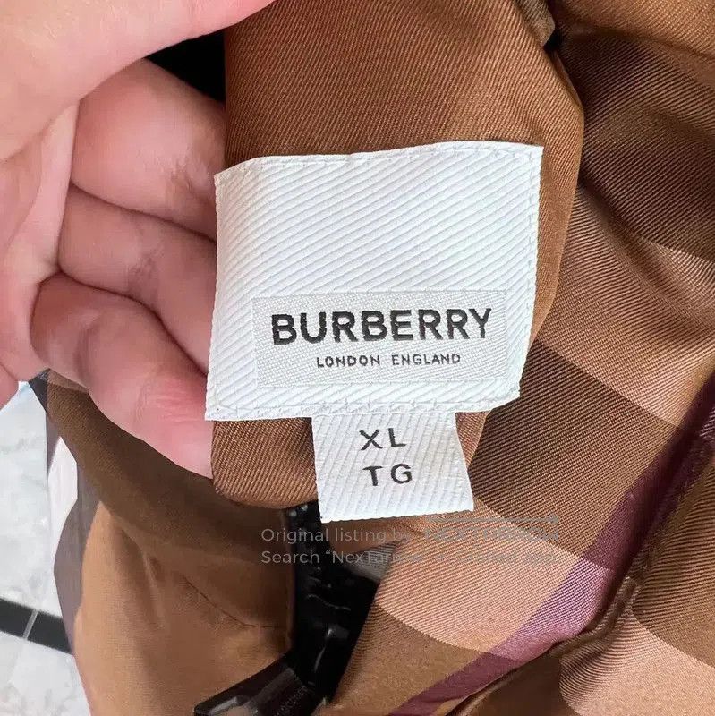 Burberry Burberry Men's Sleeveless Black Down Jacket. Size US XL / EU 56 / 4 - 5 Thumbnail