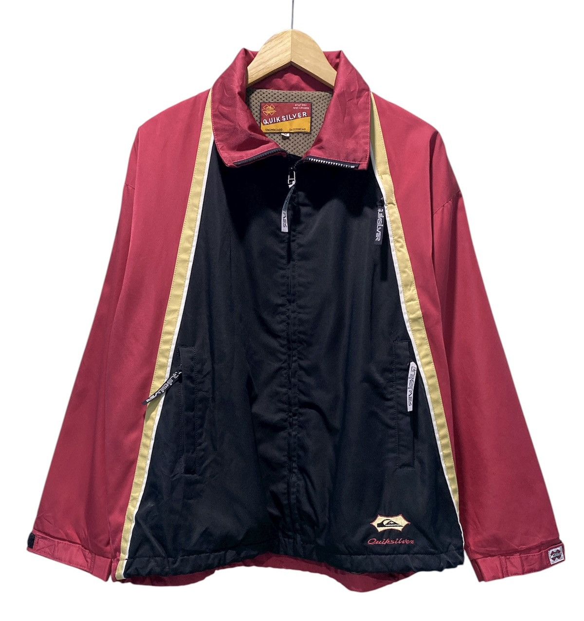 Quiksilver Vintage Quicksilver SnowBoard Outerwear Jacket Made Japan Size US S / EU 44-46 / 1 - 1 Thumbnail