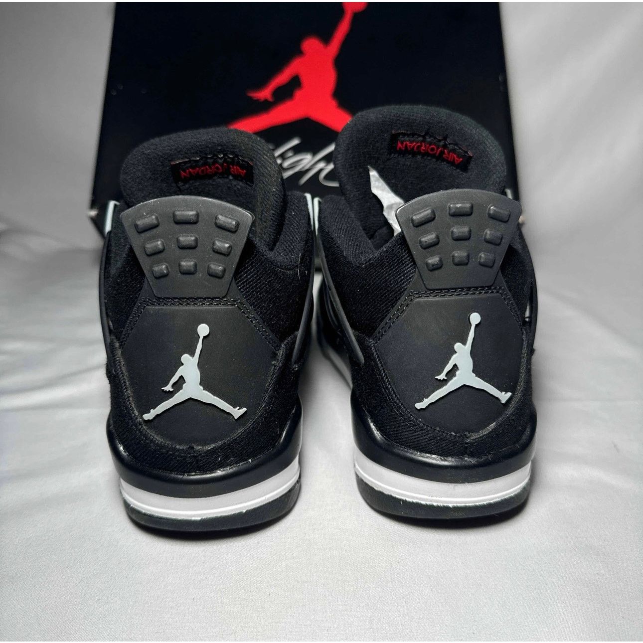 Jordan Brand × Nike Size 6 - Air Jordan 4 Retro SE GS Black Canvas Men's Shoes Size US 6 / EU 39 - 5 Thumbnail