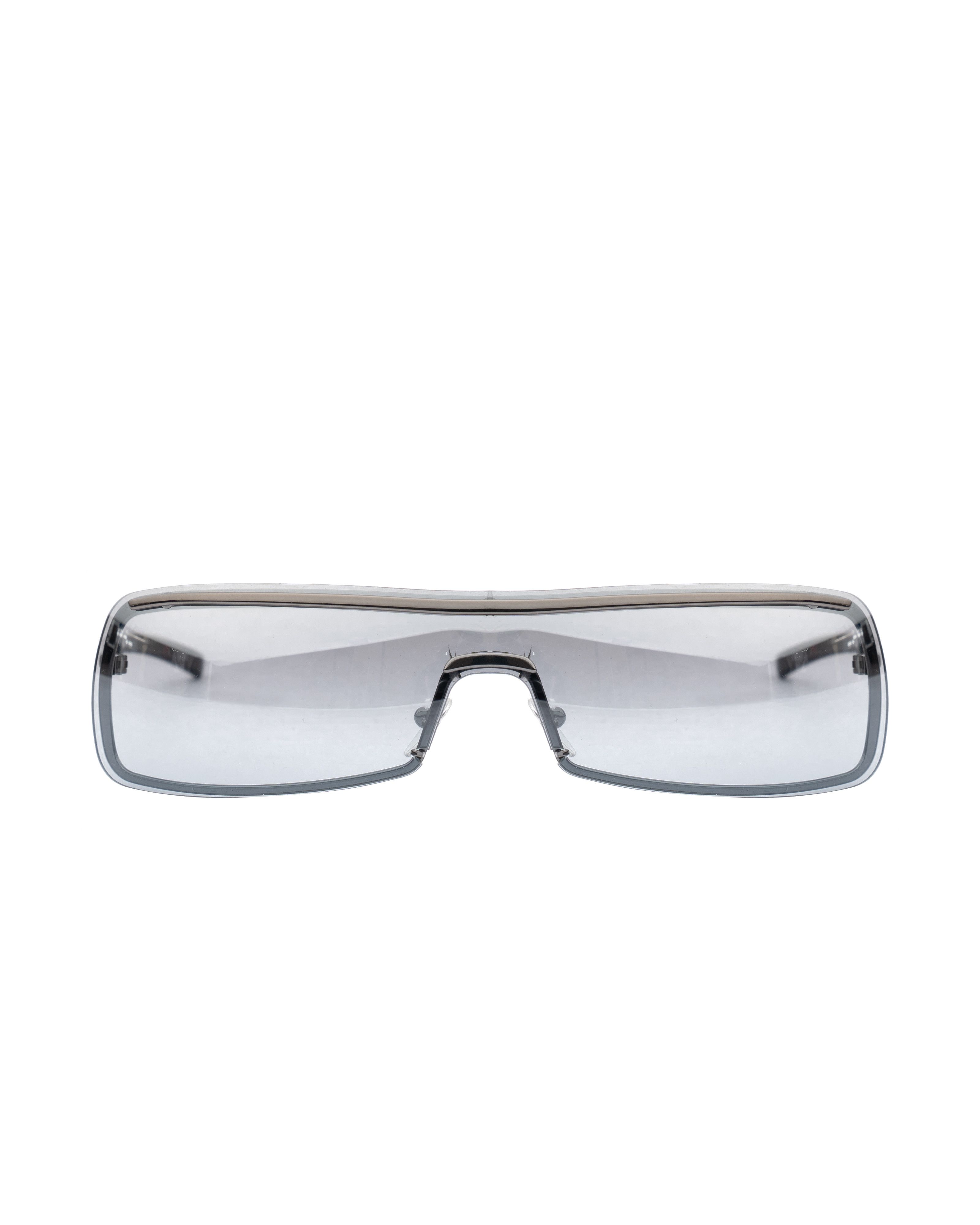 Diesel Diesel '90s Transparent Gray Rimless Sunglasses Size ONE SIZE - 2 Thumbnail