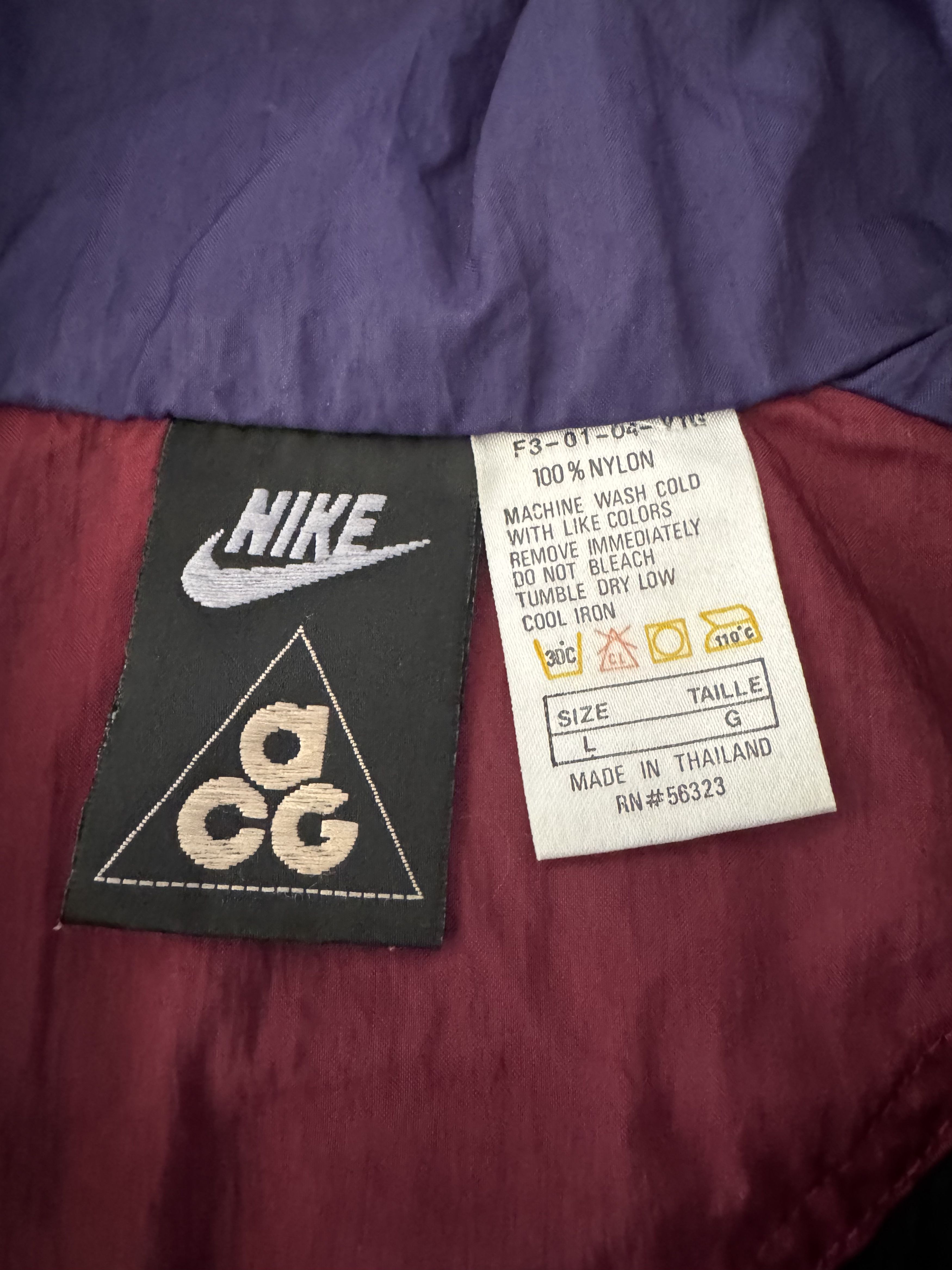 Nike Vintage Nike ACG Windbreaker Jacket 90s Y2K Large Size US L / EU 52-54 / 3 - 3 Thumbnail