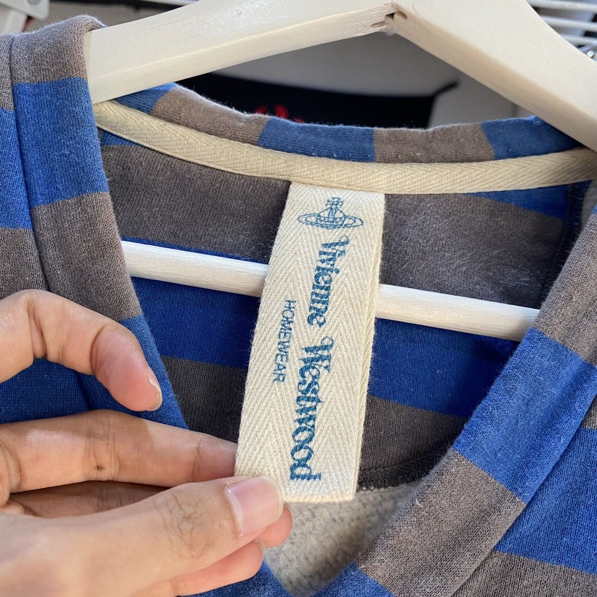 Vivienne Westwood Vivienne Westwood Pirate Logo Striped Sweatshirt Size M / US 6-8 / IT 42-44 - 8 Thumbnail