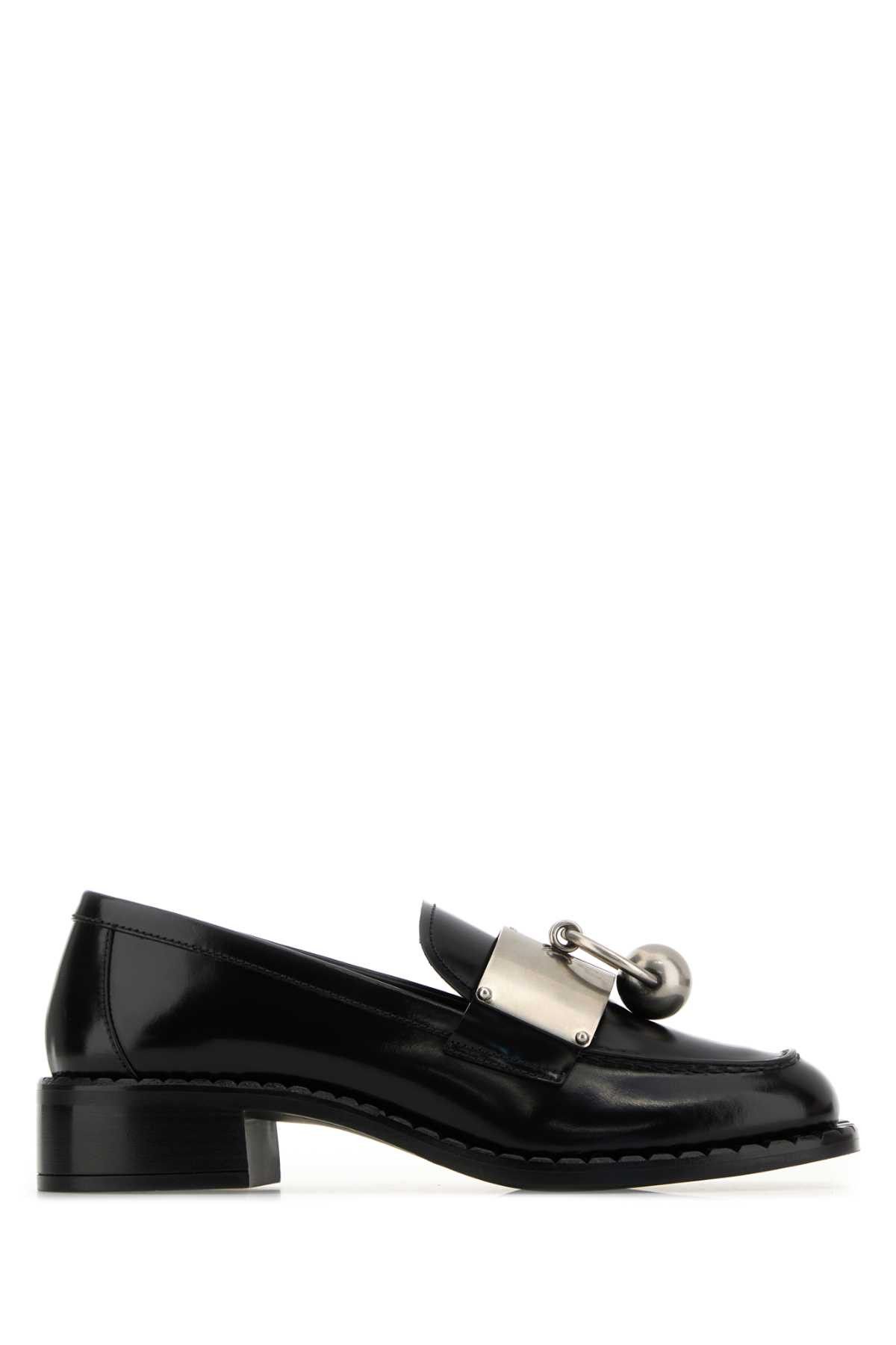 Prada Black Leather Loafers Size US 6.5 / IT 36.5 - 1 Thumbnail
