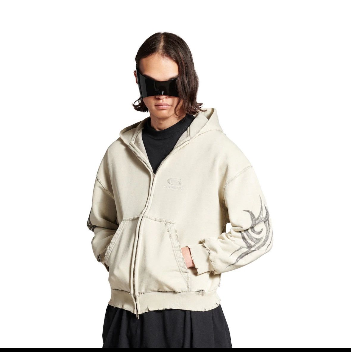 Balenciaga Y2K Hoodie | Grailed