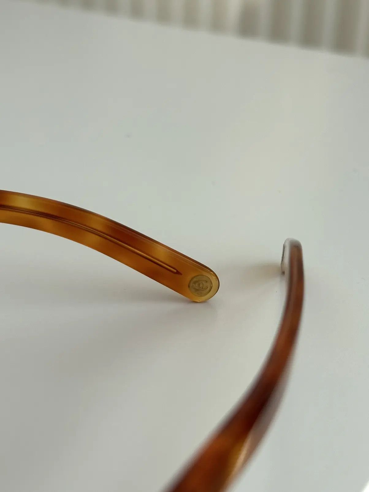 Chanel Chanel Sunglasses 5026 Rhinestone Logo Rimless Vintage Size ONE SIZE - 6 Thumbnail