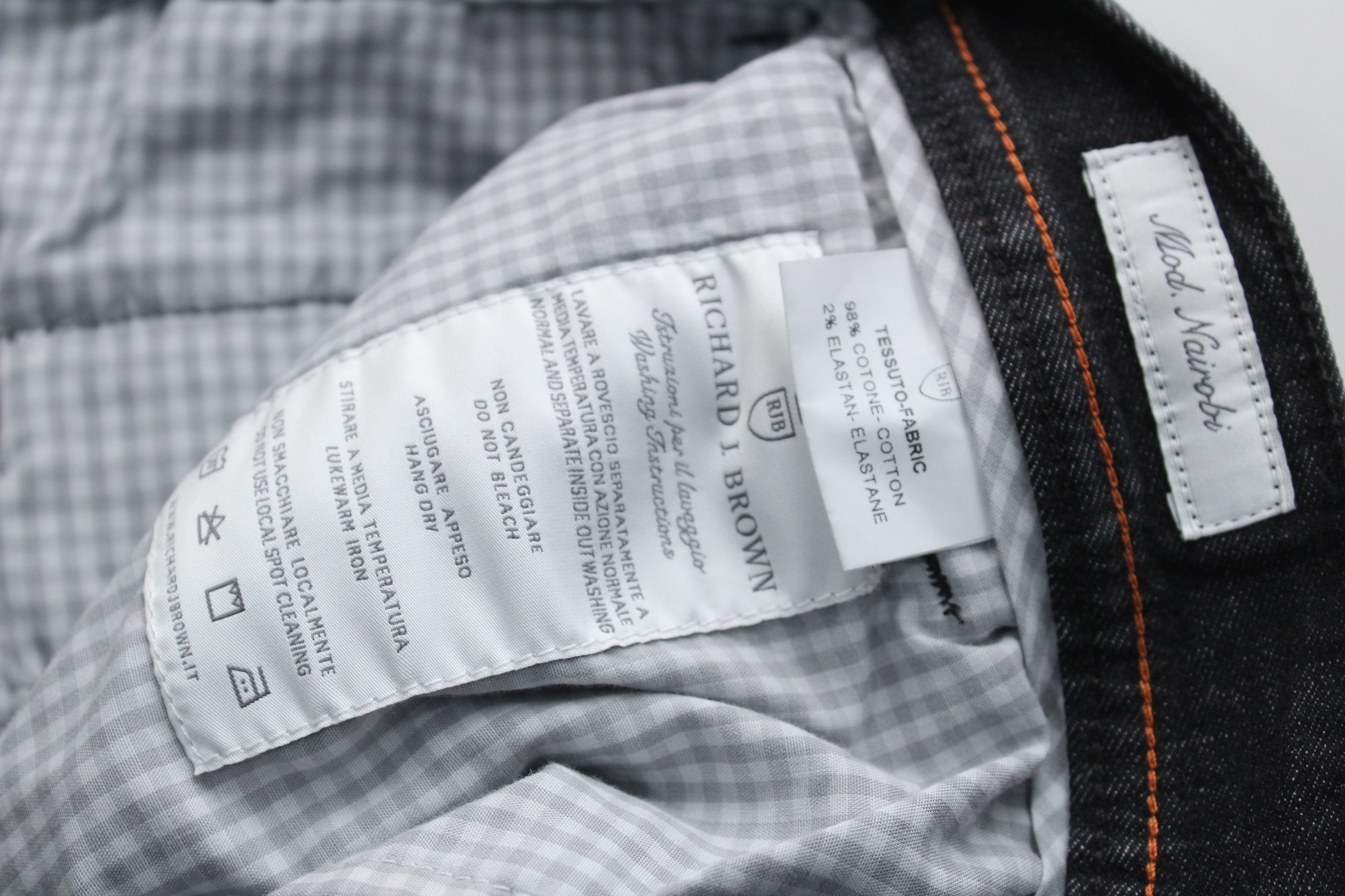 Other Richard J. Brown Nairobi Black Cargo Denim Trousers Size 29 Size US 29 - 10 Thumbnail