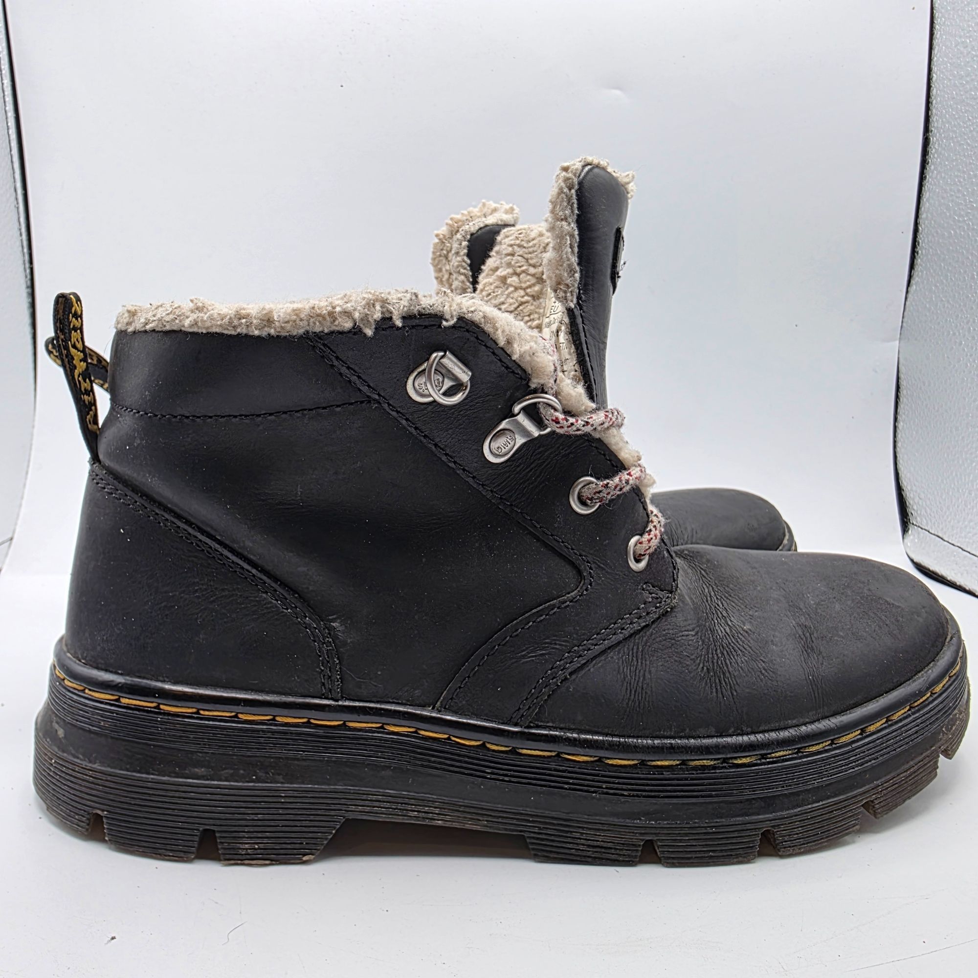 Dr. Martens Dr. Martens Bonny Womens 9 Sherpa Lined Winter Boots Black L Size US 9 / IT 39 - 12 Thumbnail
