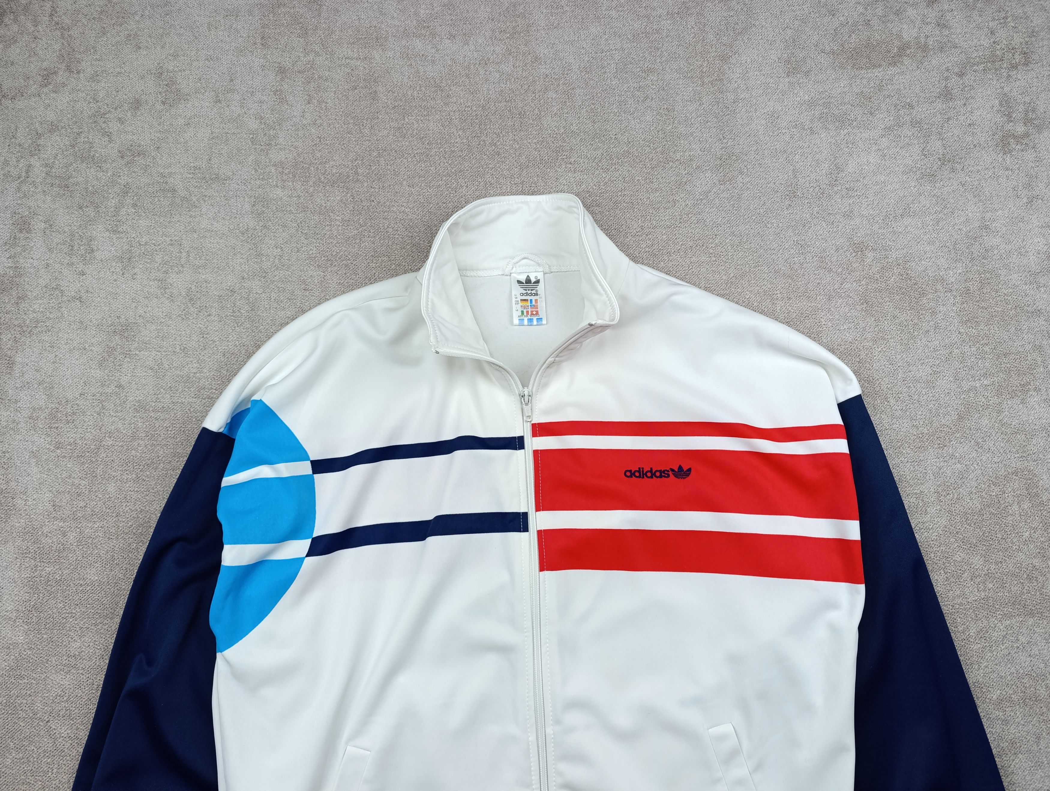 Adidas VINTAGE 80S ADIDAS TRACK JACKET MADE IN WEST GERMANY Size US S / EU 44-46 / 1 - 4 Thumbnail