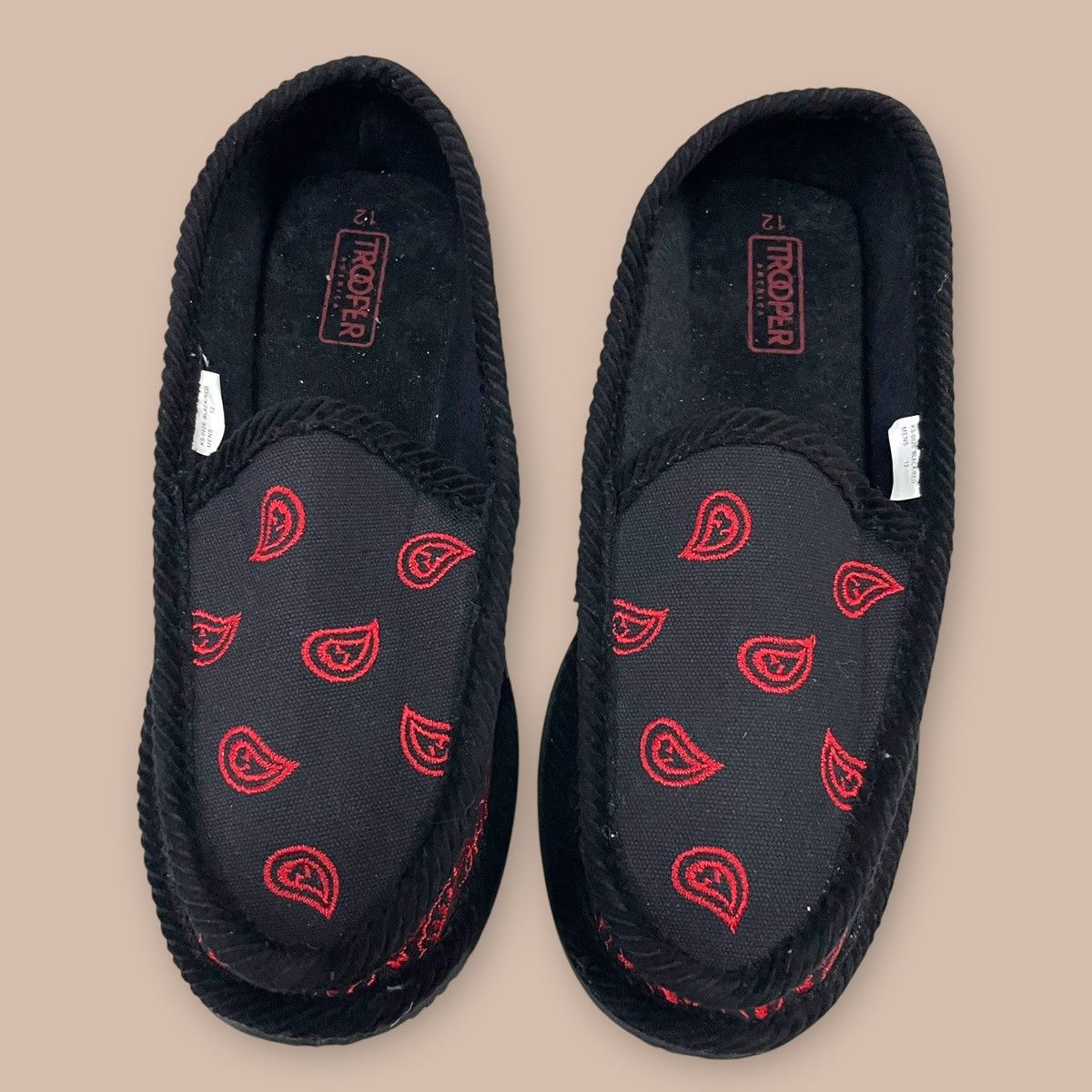 Other Trooper America's bandana paisley & corduroy slip-ons Size US 12 / EU 45 - 11 Thumbnail