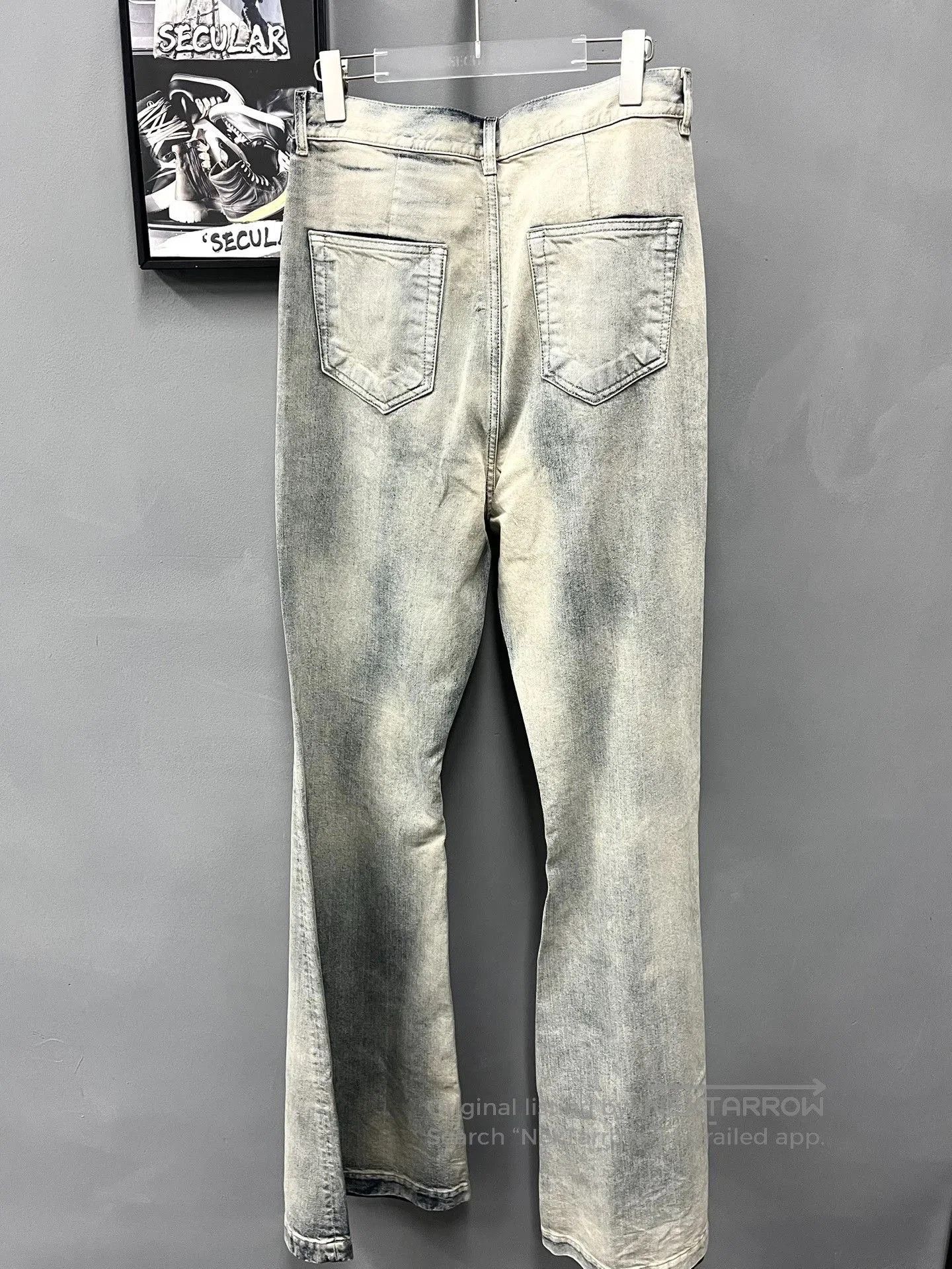 Rick Owens Rick Owens Bolan Bootcut Jeans. Size US 30 / EU 46 - 7 Thumbnail