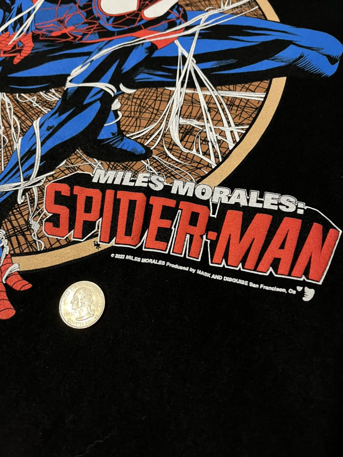 Marvel Comics M.A.D. Miles Morales T-Shirt Men's XL Size US XL / EU 56 / 4 - 3 Thumbnail