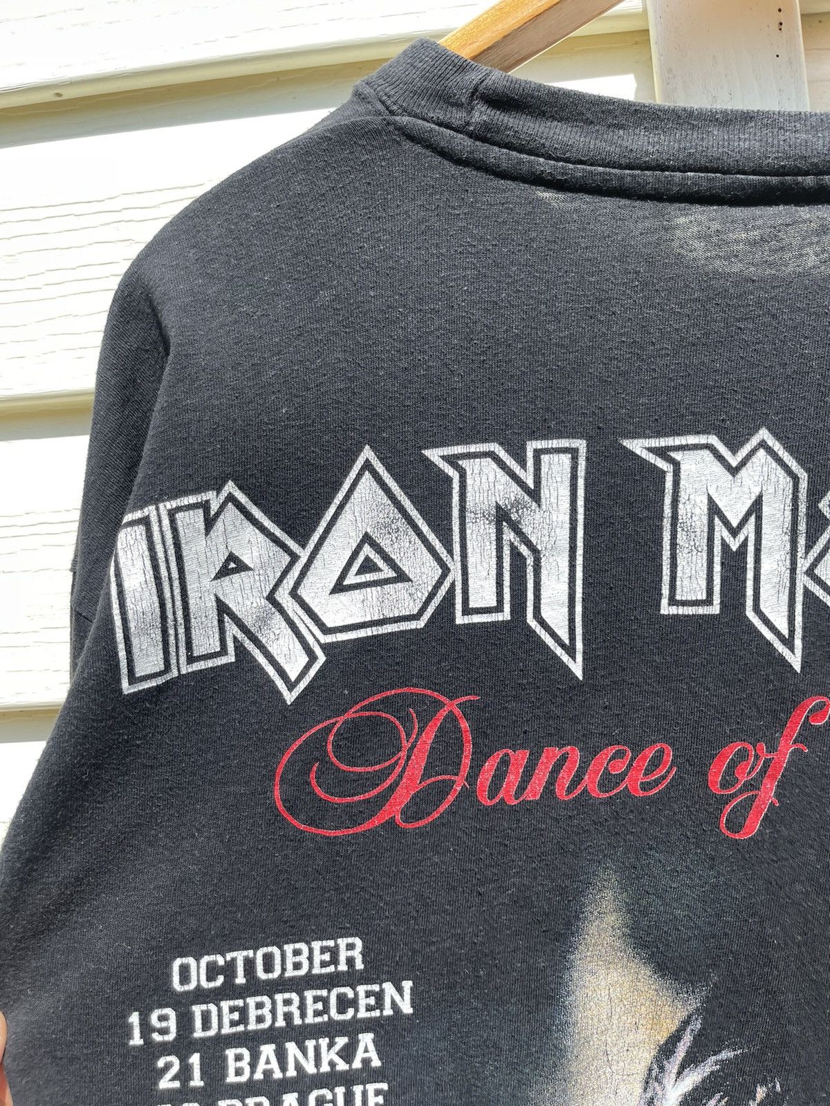 Band Tees Iron Maiden Dance of Death Vintage Y2k Boxy Tour Tee Size US L / EU 52-54 / 3 - 9 Thumbnail
