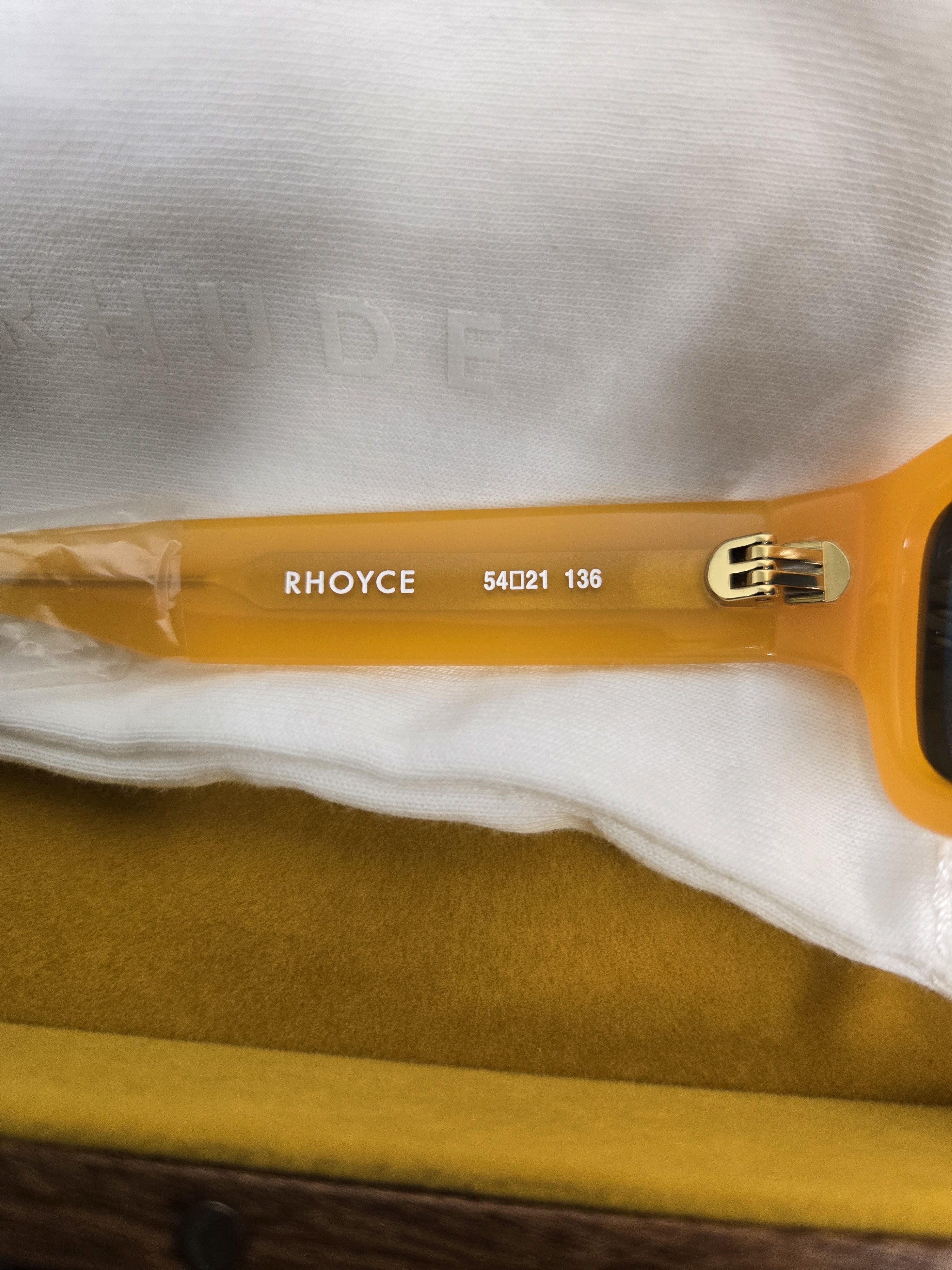 Rhude Rhude Rhoyce Frames Orange Size ONE SIZE - 6 Thumbnail