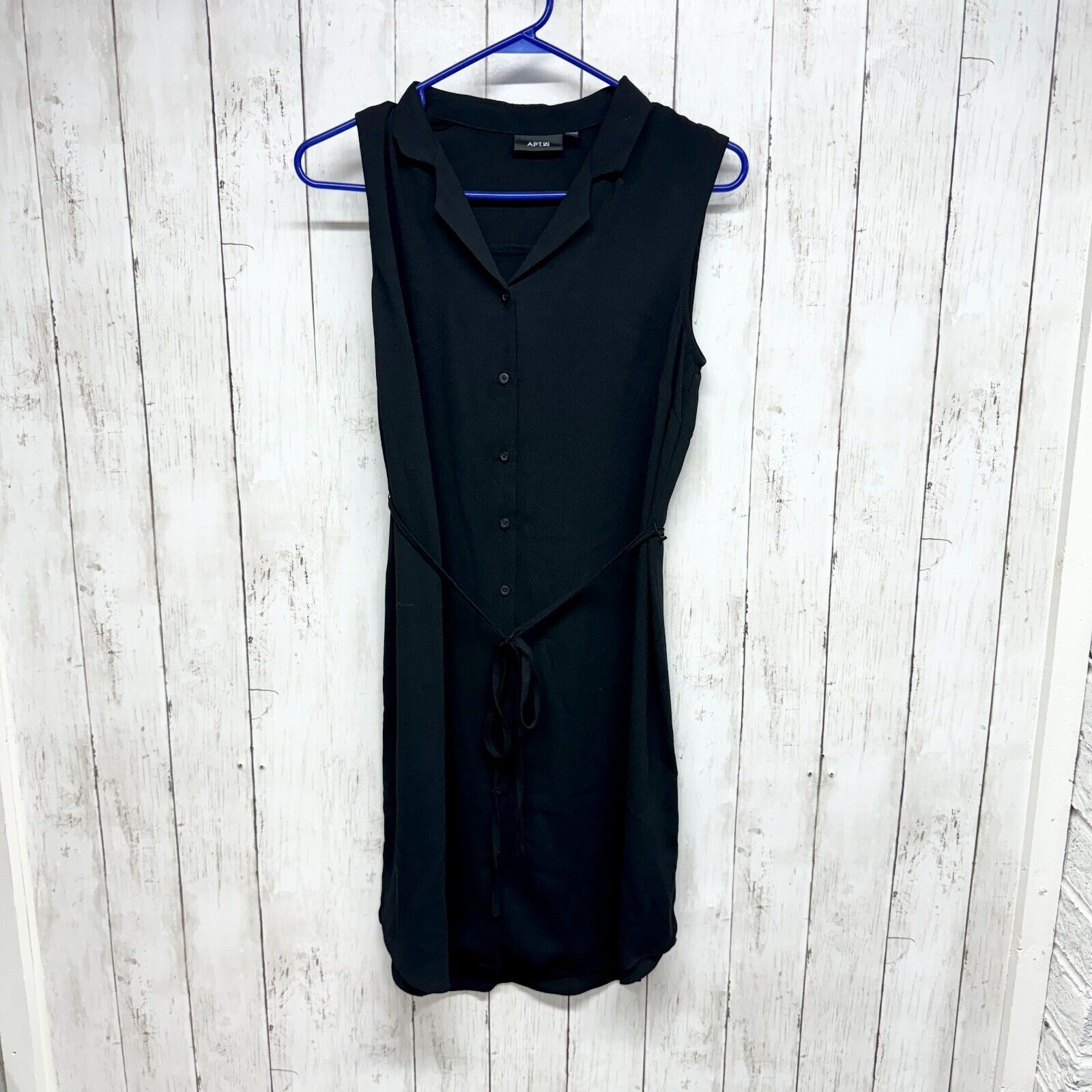 Apt. 9 Apt. 9 Dress Size 10 Button Down Mini Sleeveless Collared Size L / US 10 / IT 46 - 1 Thumbnail