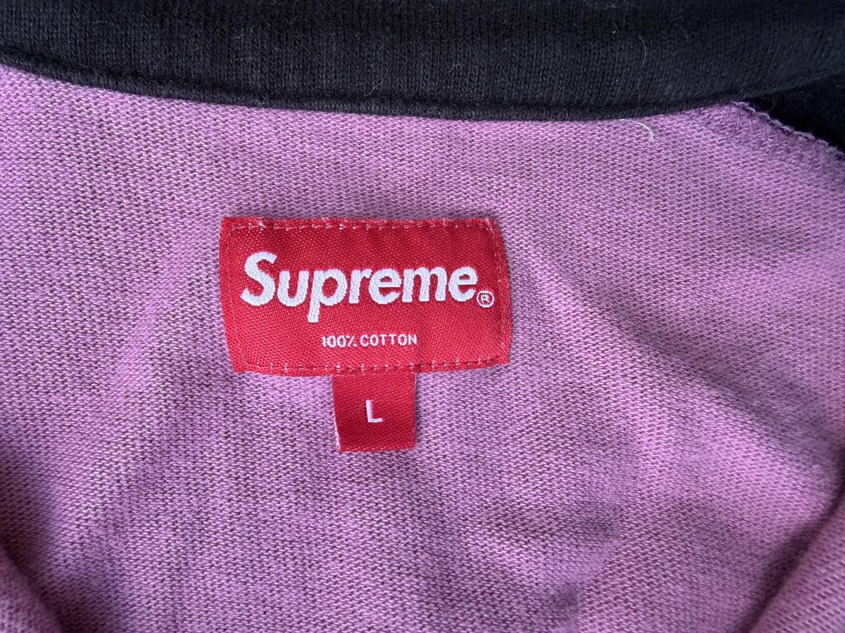 Supreme Supreme Black/Pink L/S Size US L / EU 52-54 / 3 - 3 Thumbnail